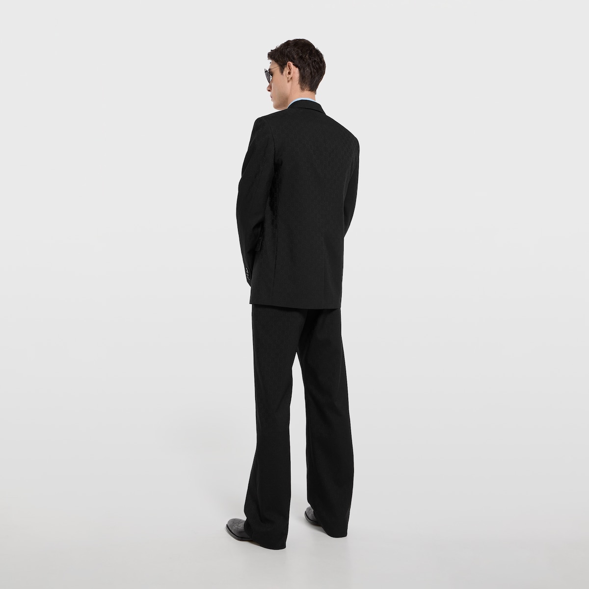GG wool pants in black | GUCCI® US