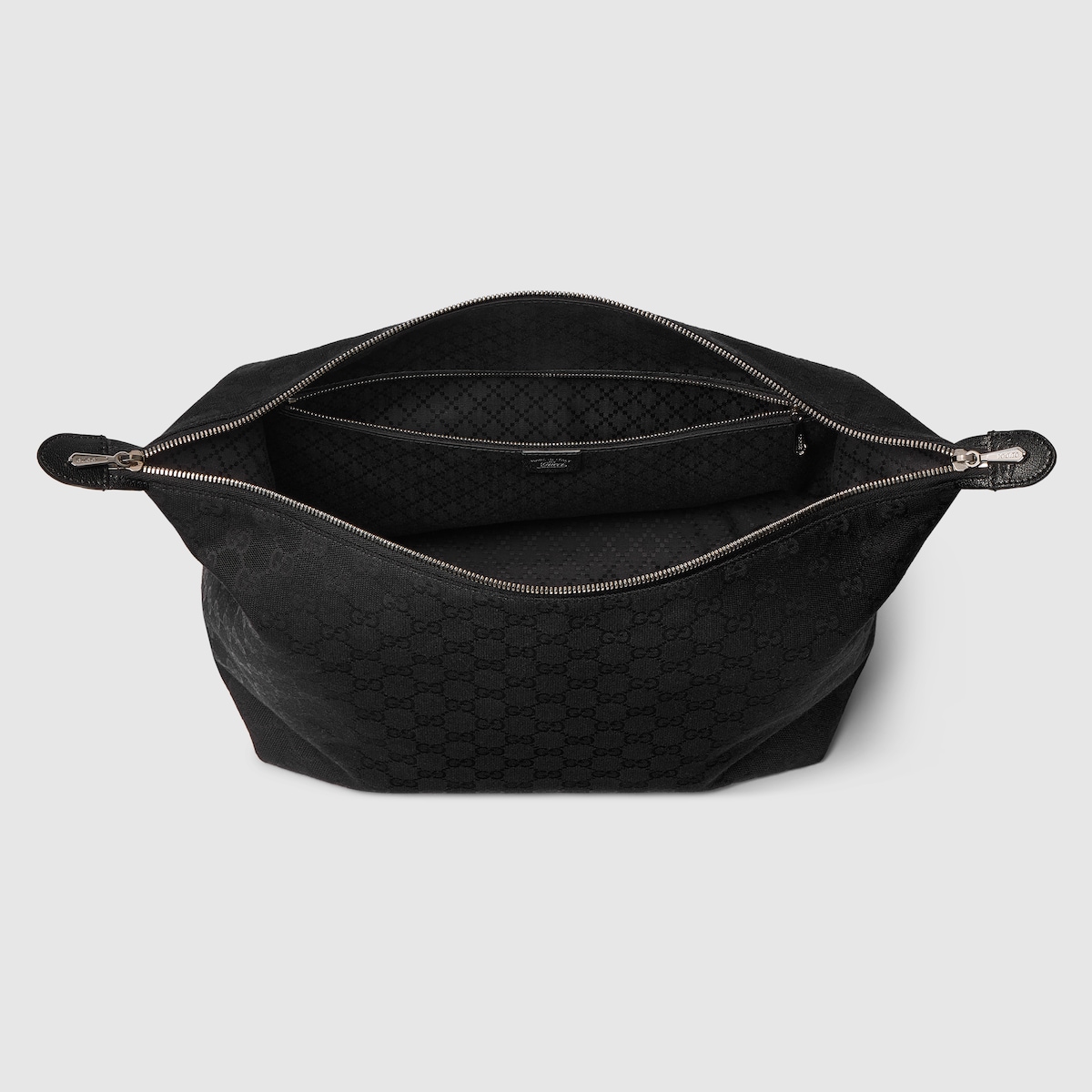 ブレラ〕ミディアム クロスボディバッグ ・ブラック GGキャンバス