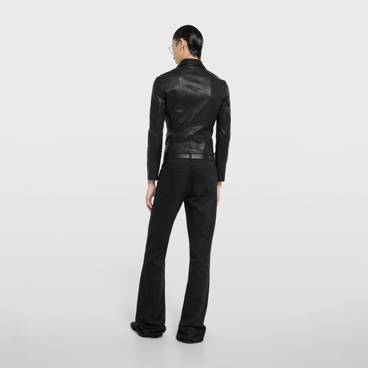ホースビット ディテール コットンデニム パンツ ・ブラック | GUCCI公式