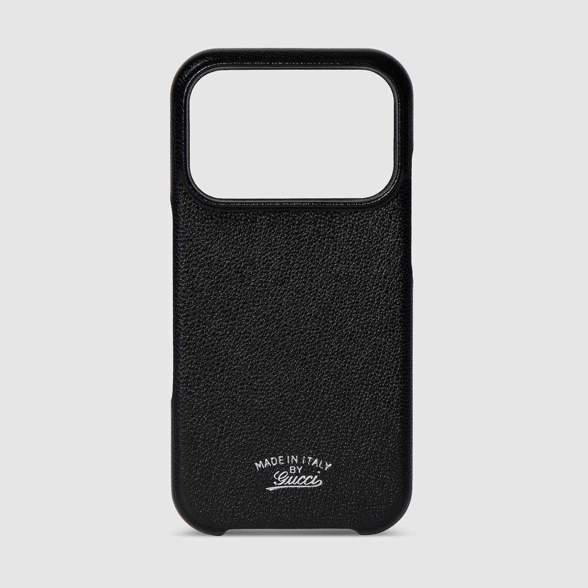 Case for iPhone 17 Pro in black leather