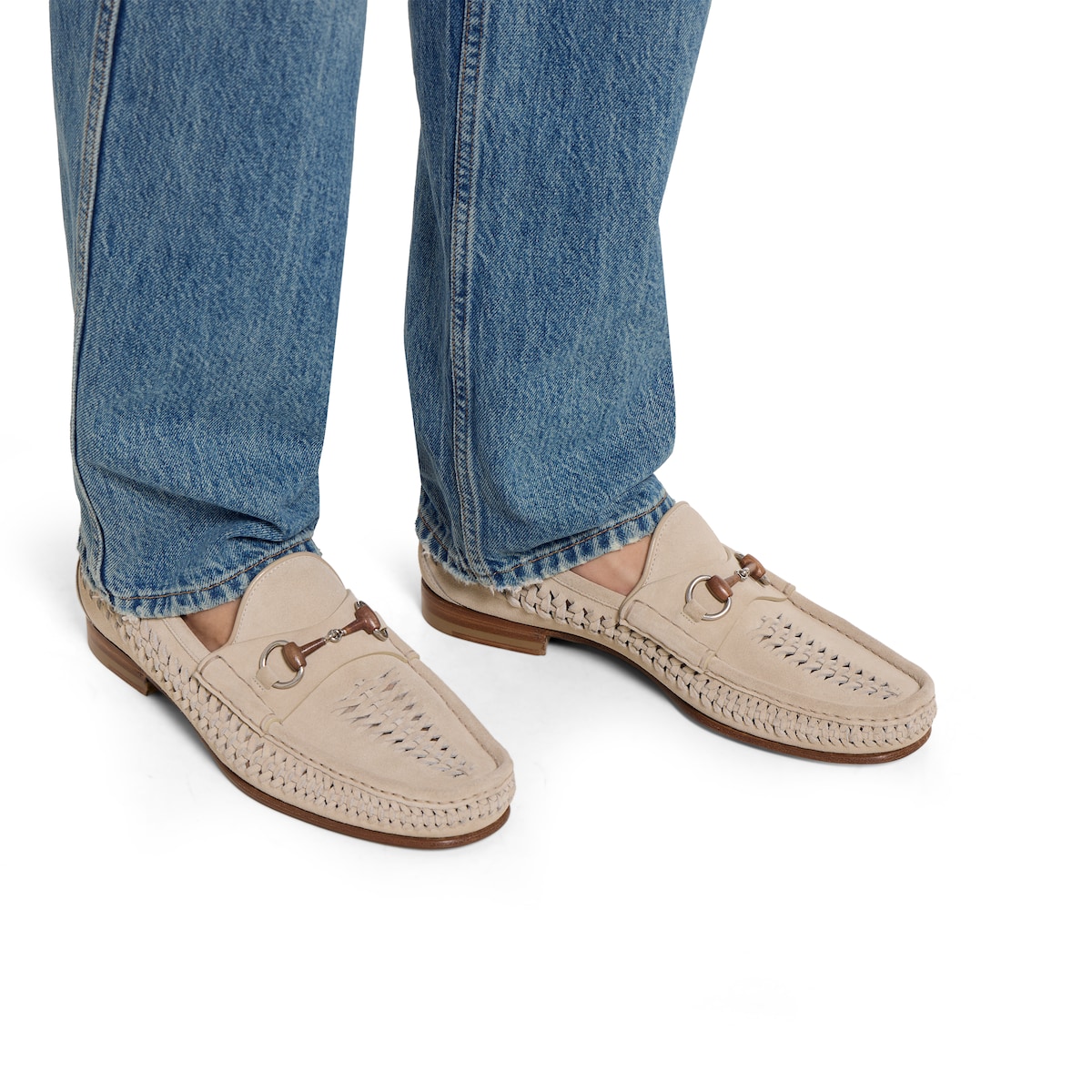 Men's Horsebit 1953 loafer in brown suede - thumbnail 10