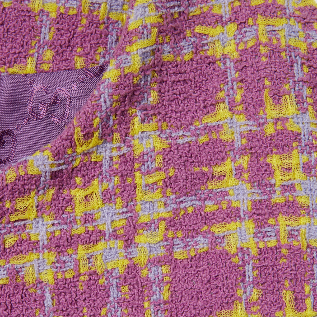 Wool bouclé jacket in multicolor - thumbnail 2