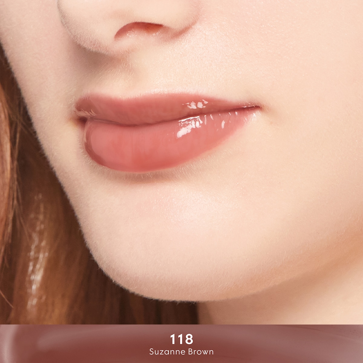 118 Suzanne Brown, Gloss à Lèvres lip gloss in 118 Suzanne Brown - thumbnail 7