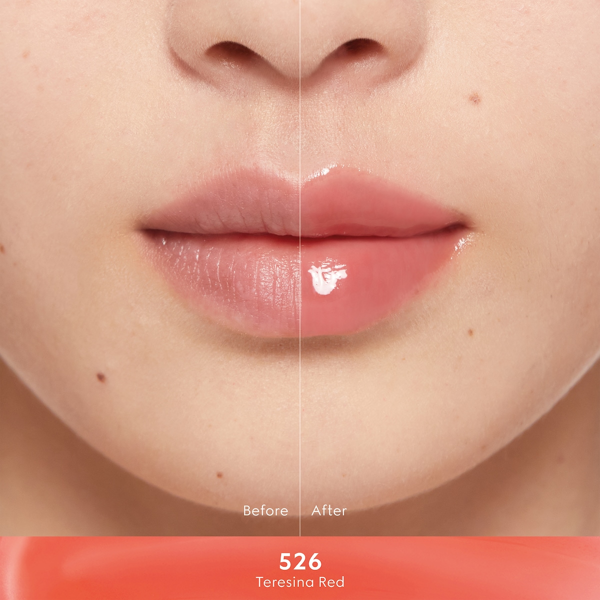 526 Teresina Red, Gloss à Lèvres lip gloss in 526 Teresina Red - thumbnail 3