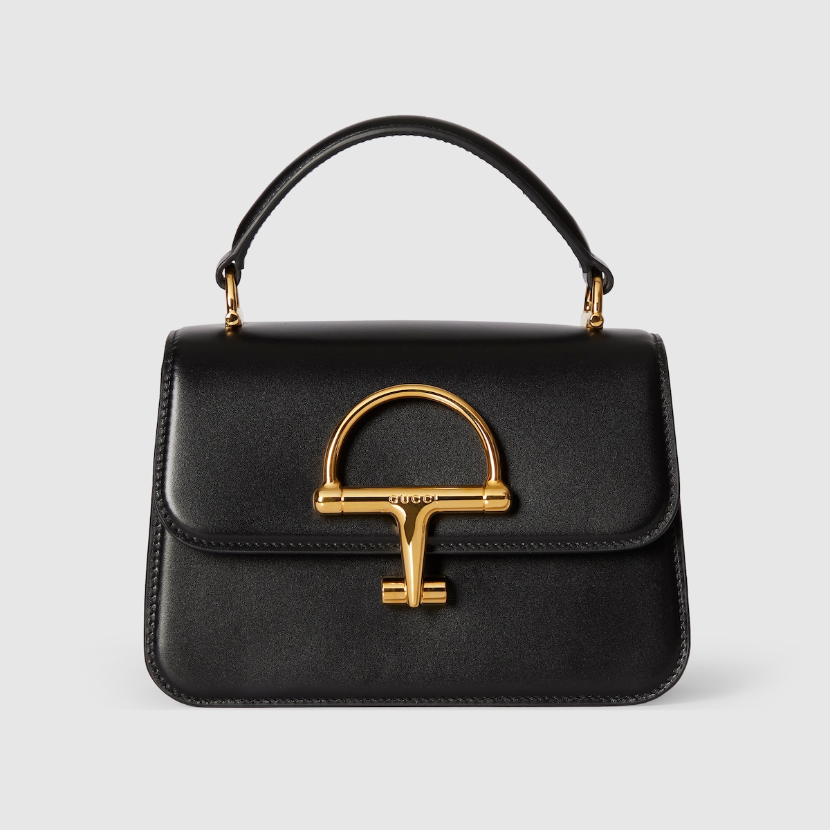 gucciページです グッチ シエナ〕スモール トップハンドルバッグ ・ブラック レザー