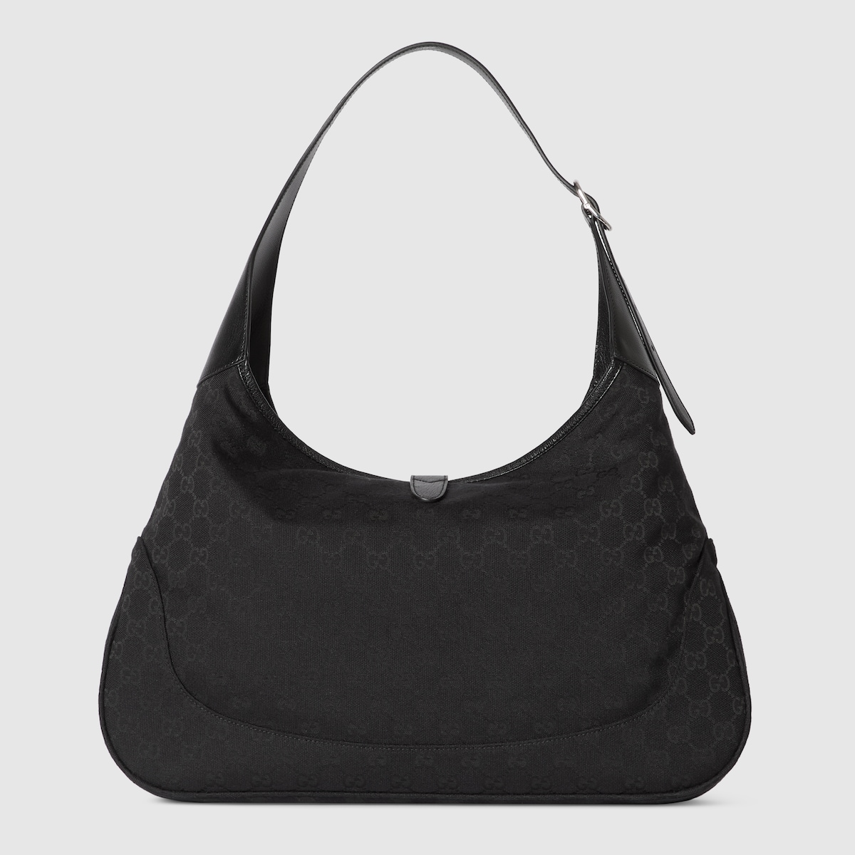 本物GUCCI ボディバッグ ブラック GUCCI（グッチ） レザー ベルトバッグ ボディバッグ ウエストバッグ