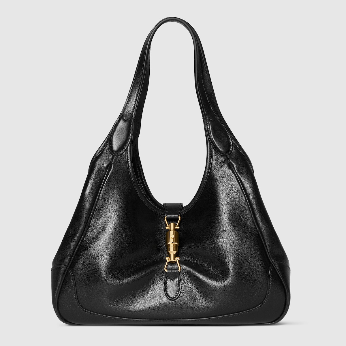 Mercato small tote bag in white leather - thumbnail 4