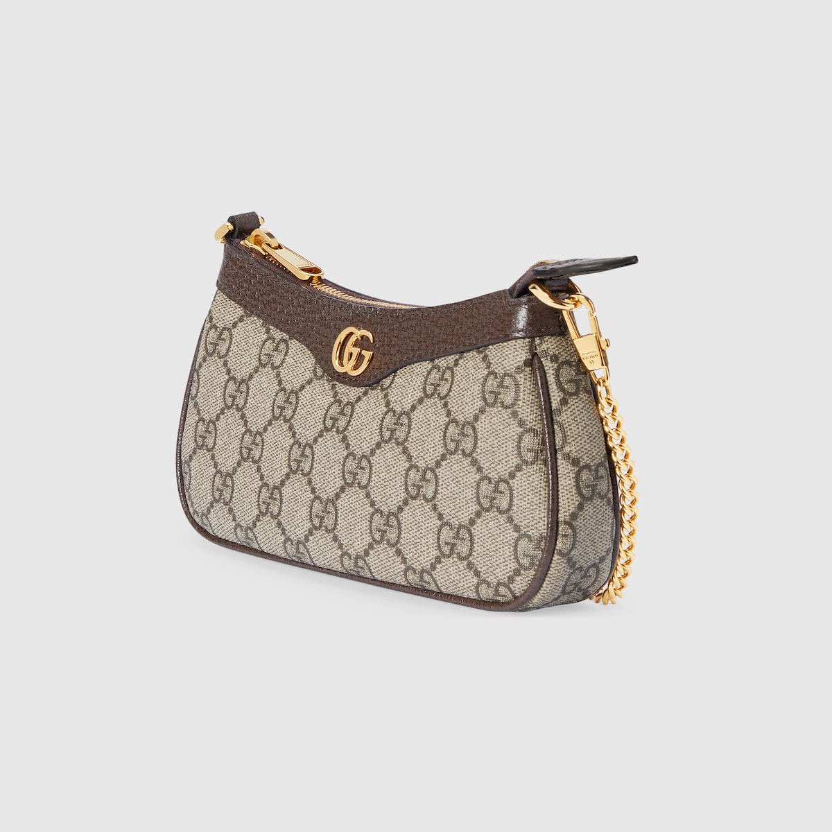Ophidia mini bag in beige and ebony Supreme | GUCCI® ZA