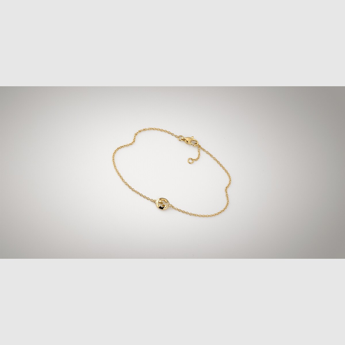 Gucci Interlocking 18k chain bracelet in 18k yellow gold