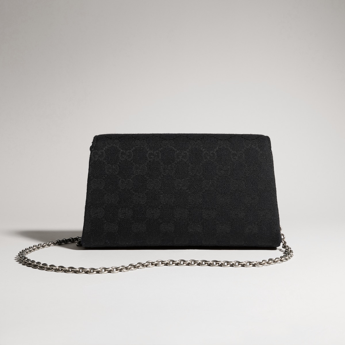 Dionysus small shoulder bag in black GG canvas | GUCCI® CH