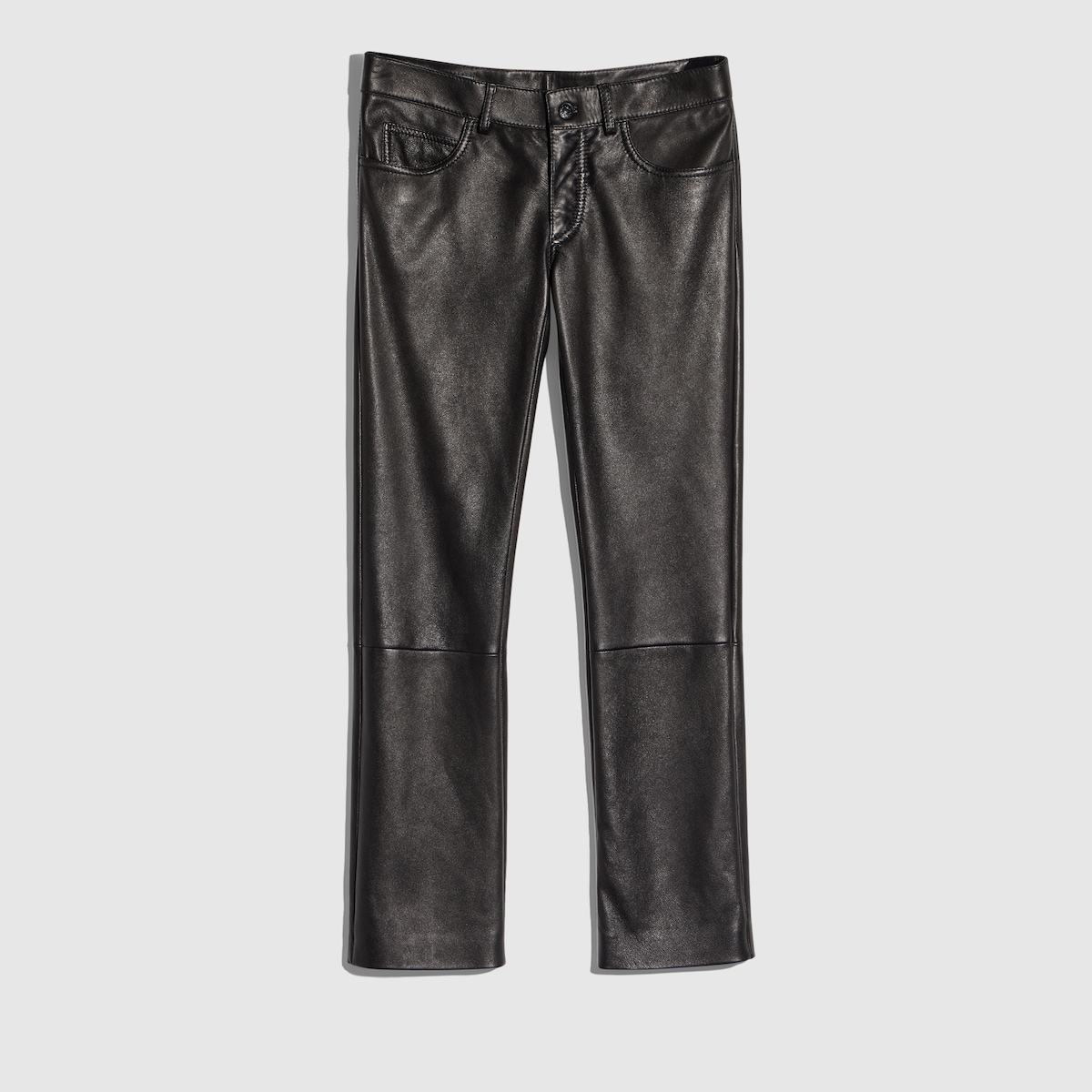 Soft nappa pants in black - thumbnail 7