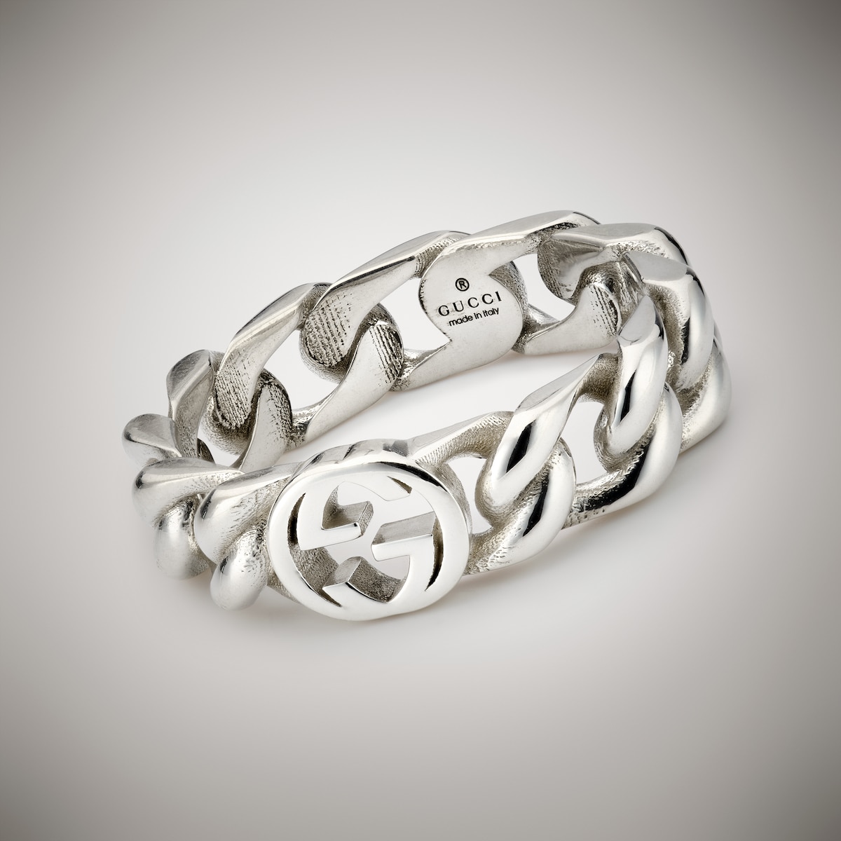 Gucci Interlocking ring in 925 sterling silver