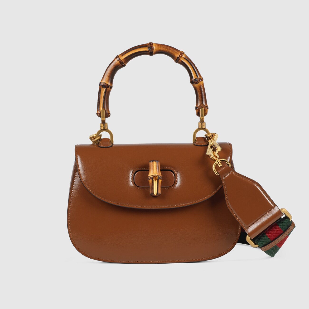 brown handle bag