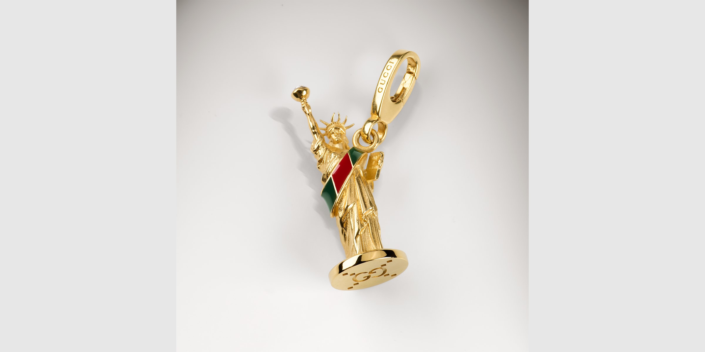 Statue of Liberty motif charm