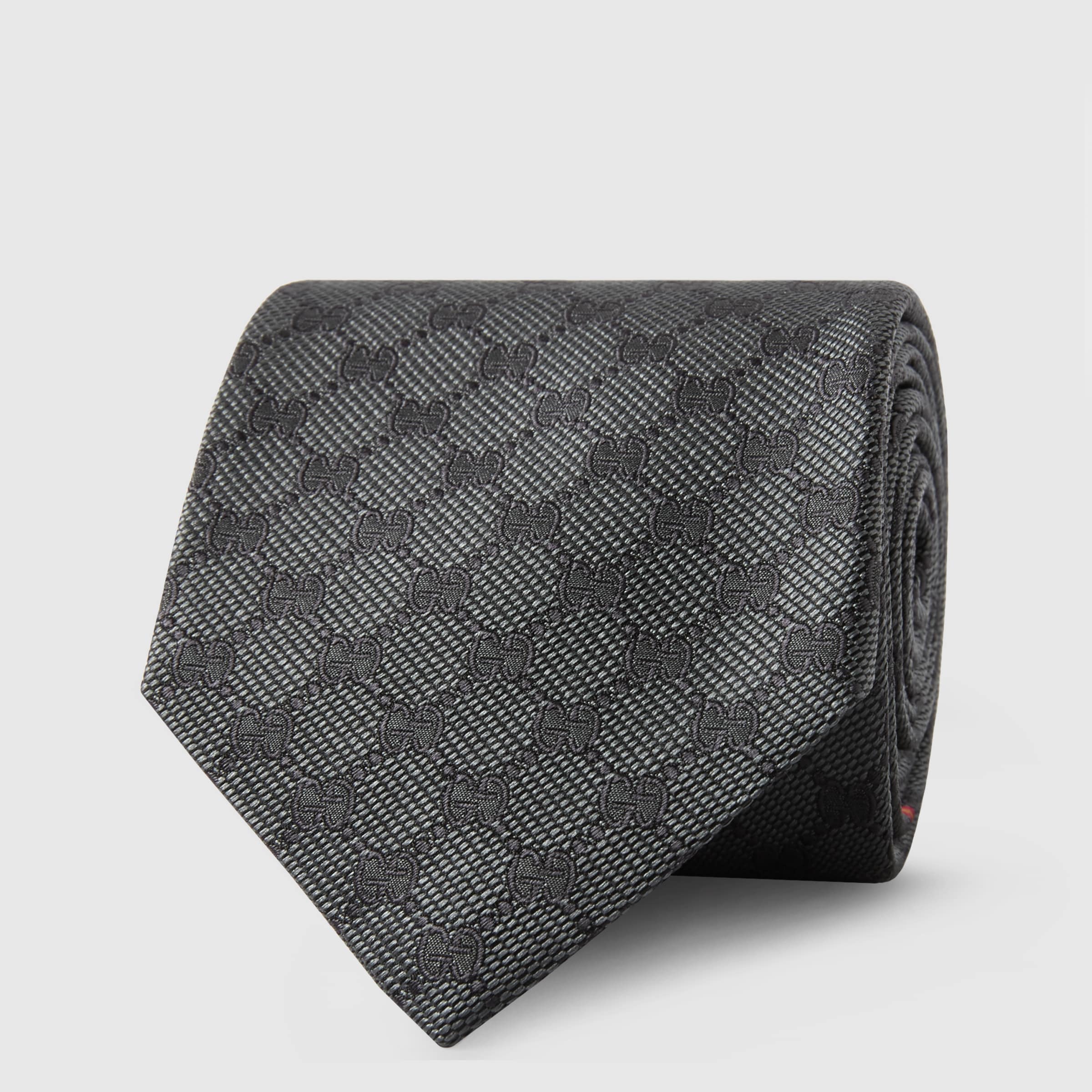 GG pattern silk tie Gucci Men's Ties 2215824B0021100