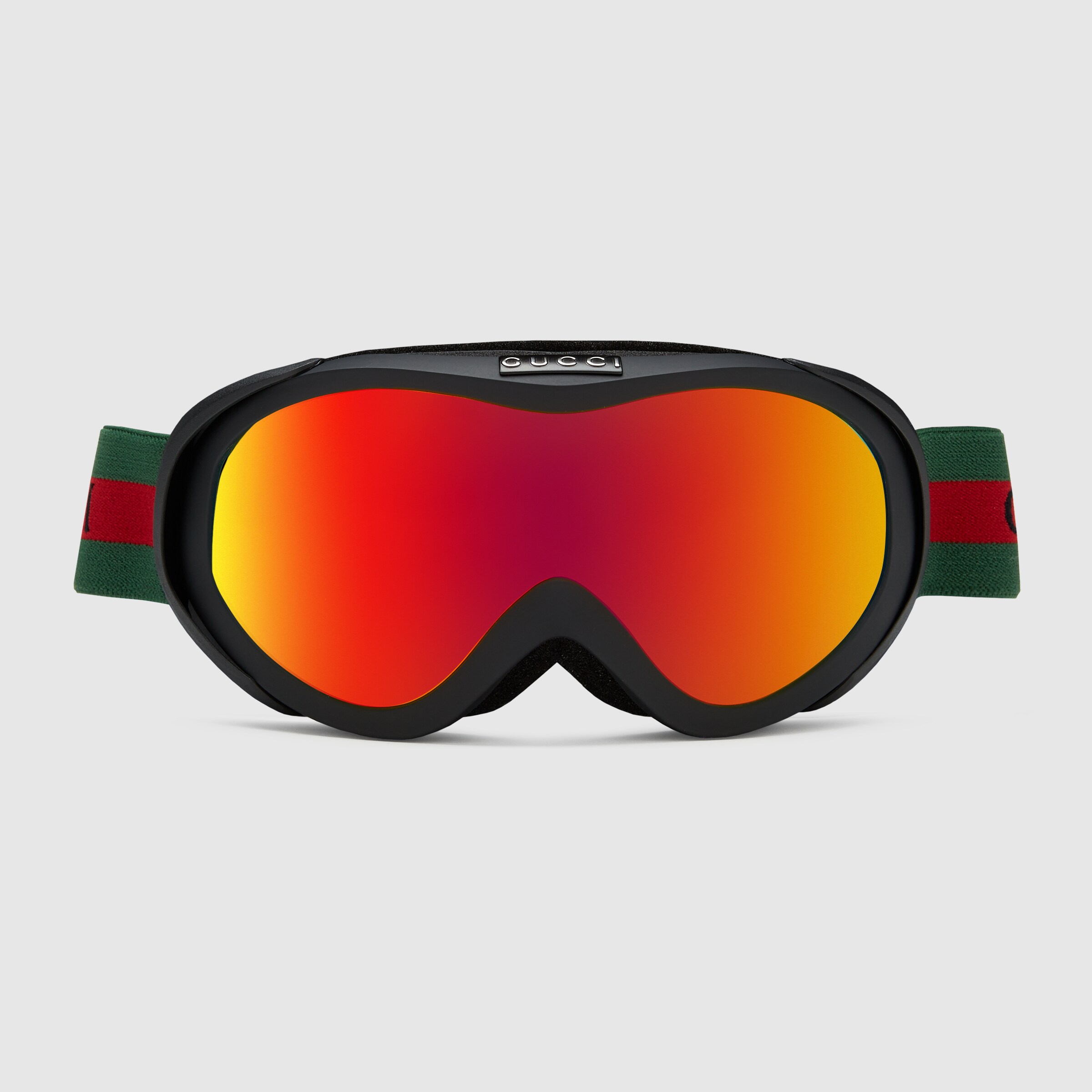 Black ski goggle mask Gucci Men's Ski Goggles 266709J16911055