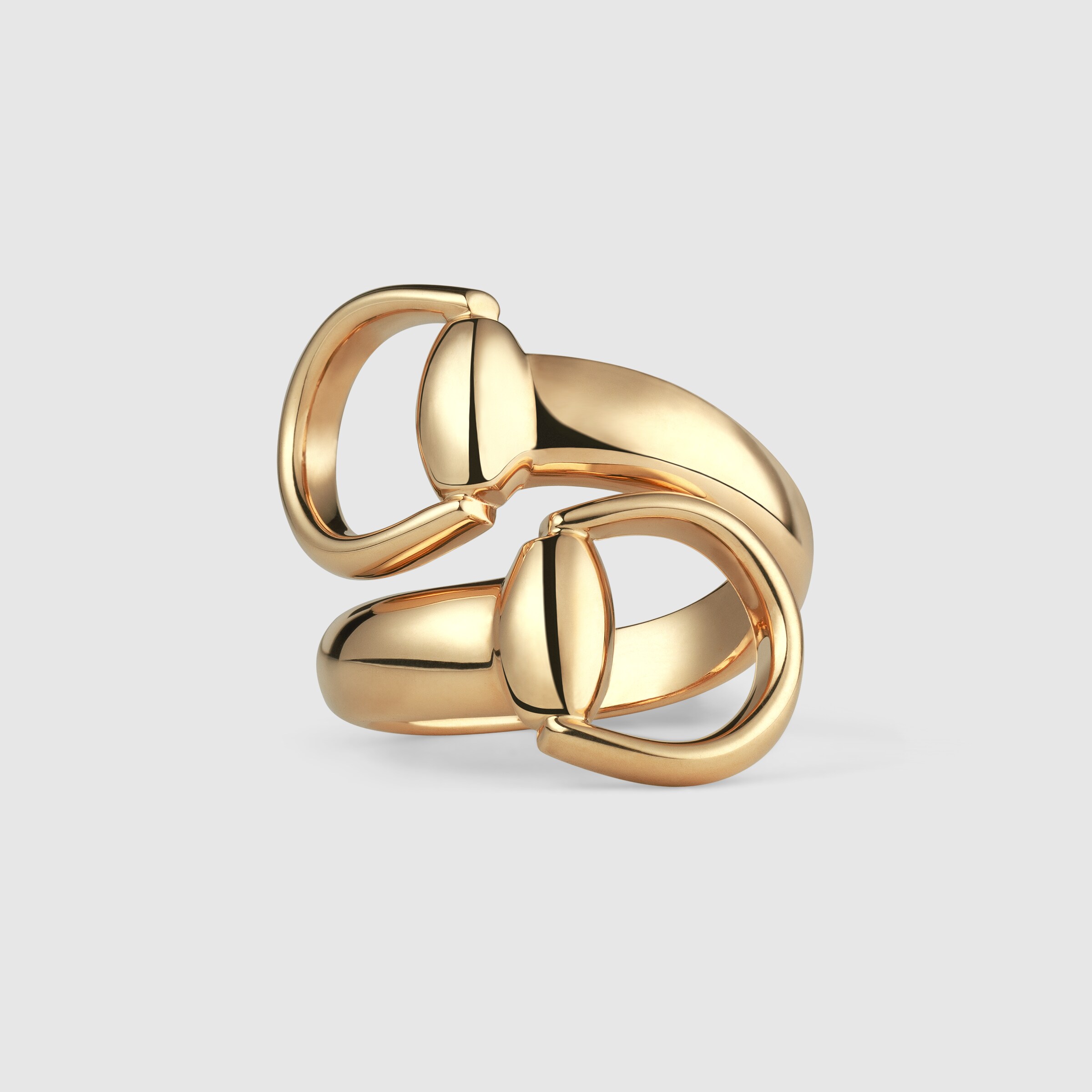 Horsebit ring in yellow gold Gucci Fine Rings 325812J85008000