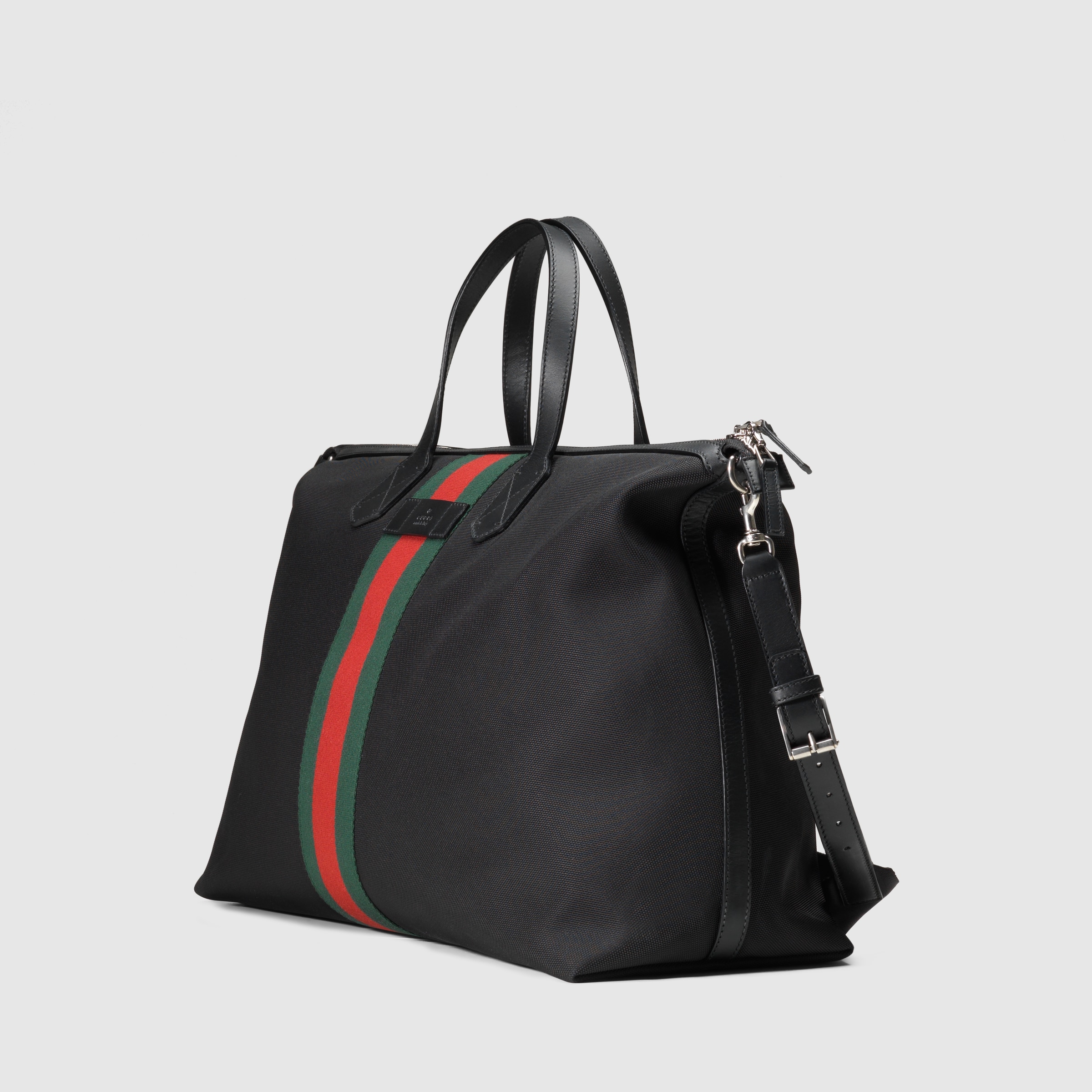 gucci techno canvas duffle bag