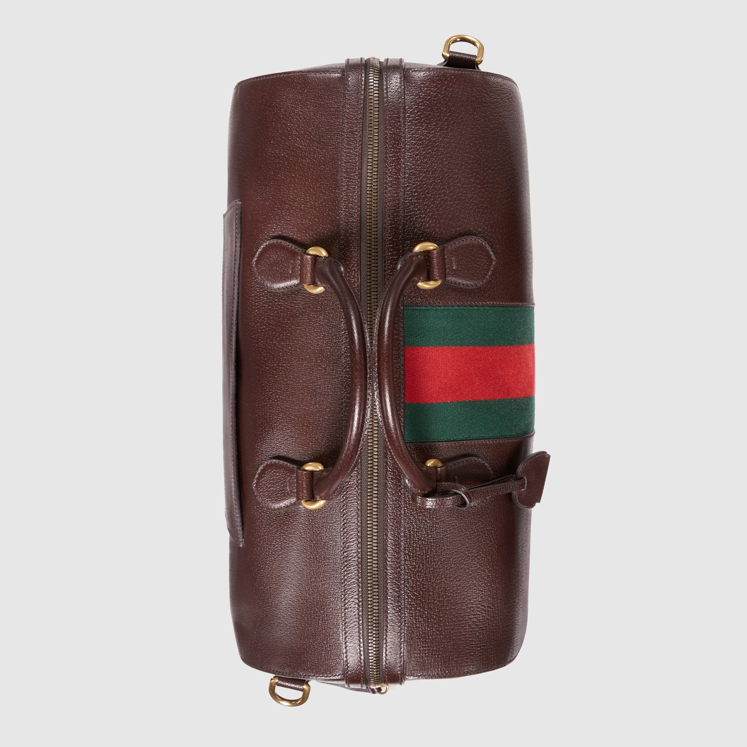 gucci leather duffle