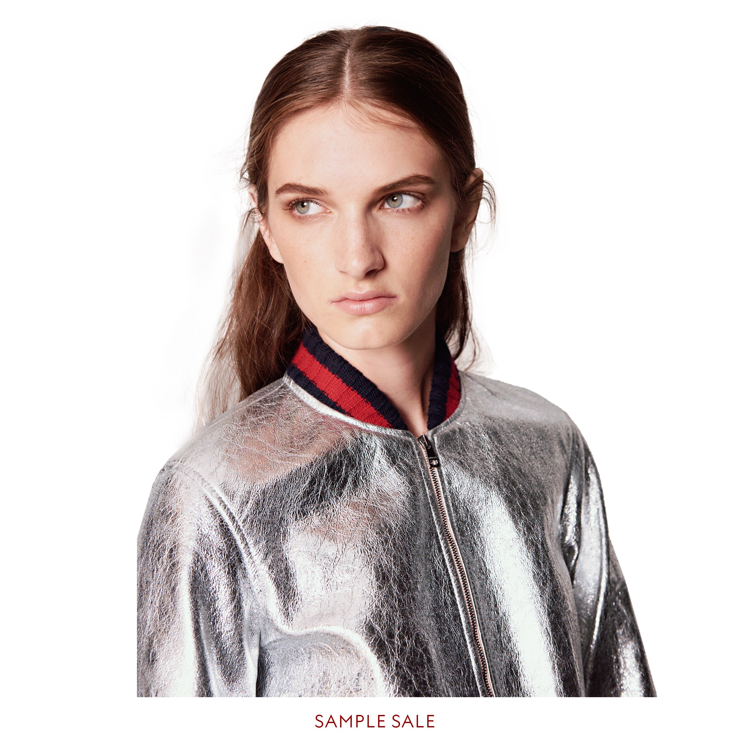 Crackle leather bomber jacket Gucci Women's Bombers & Leather Jackets