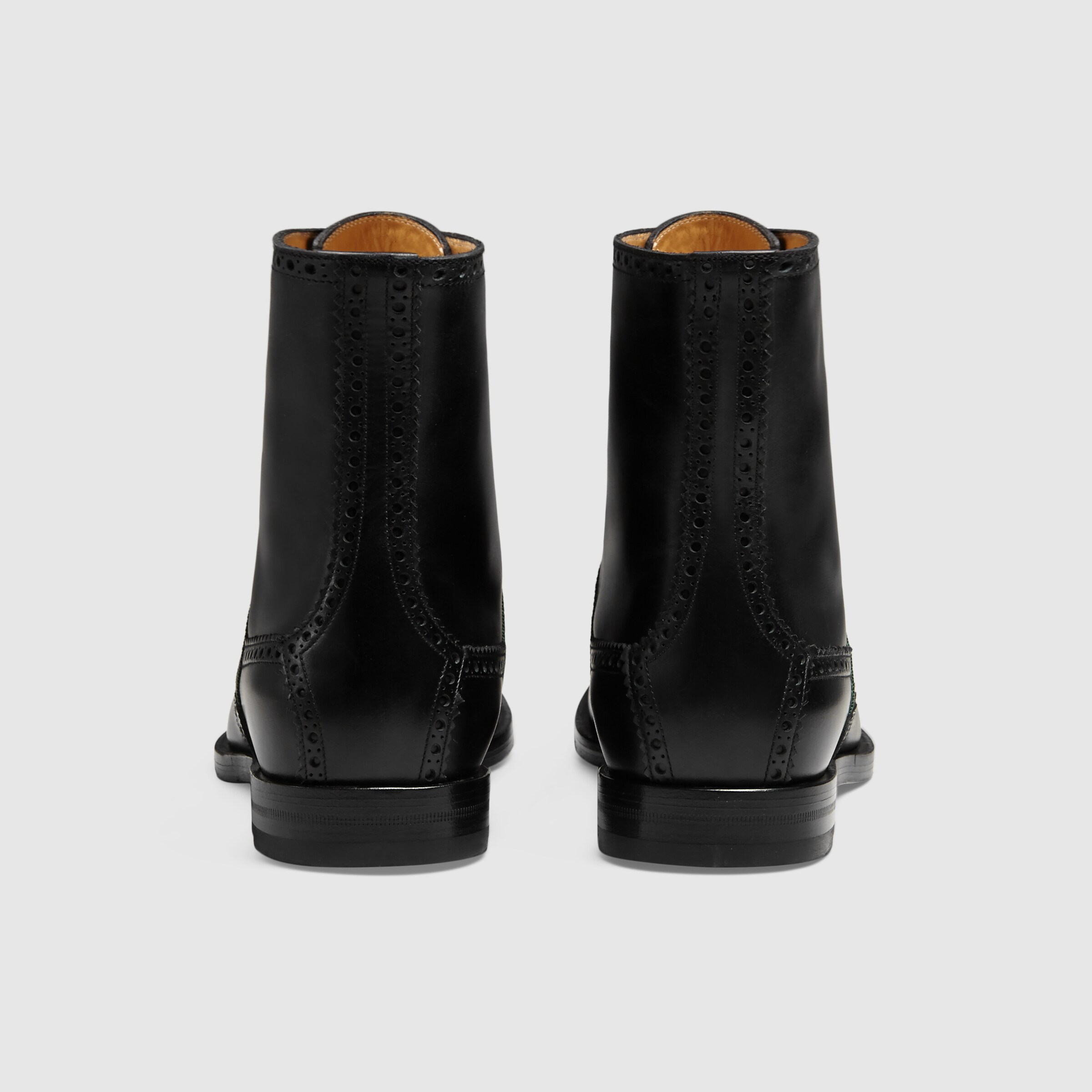 Leather boot with bee  Gucci Men's Boots 411767DKG201060