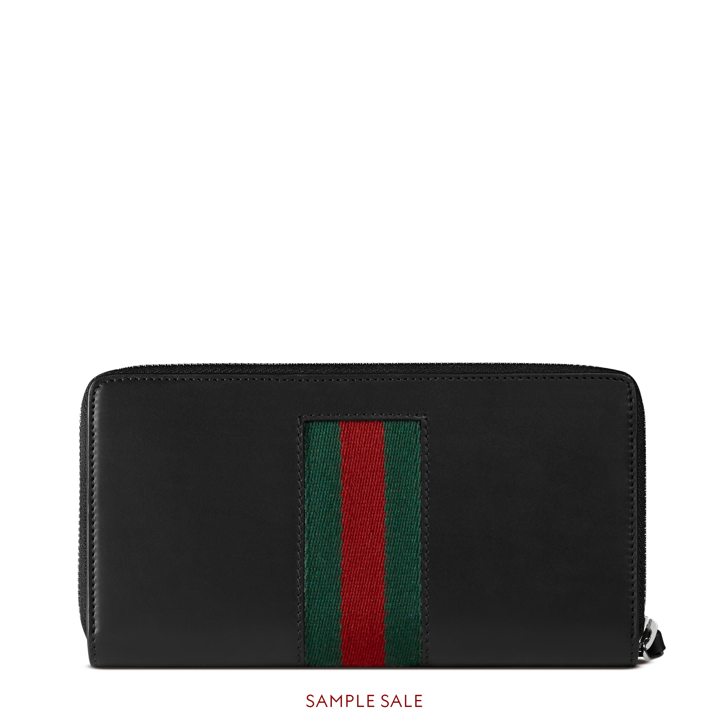  leather zip around wallet Gucci Men's Zip Around 408831CVL1N1060