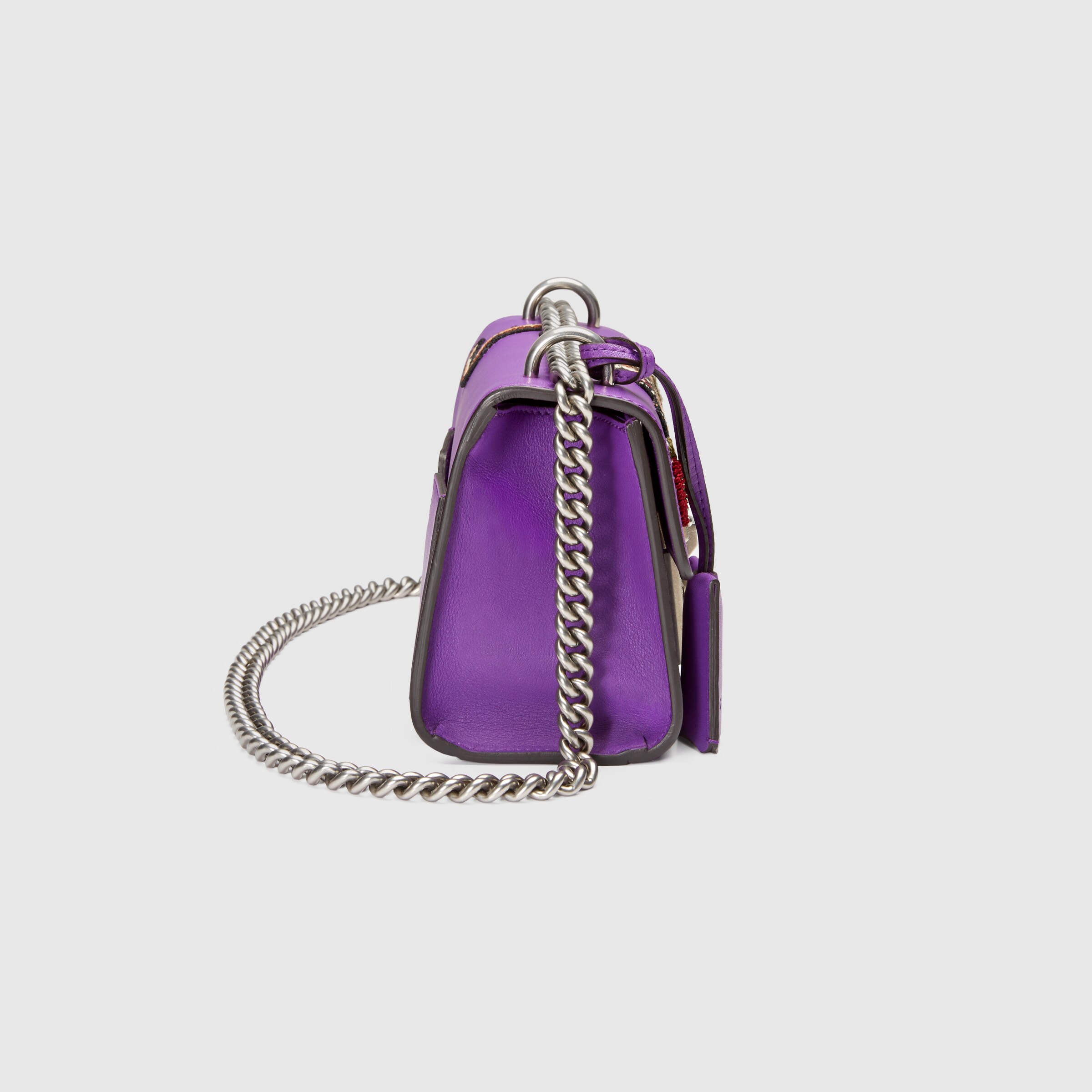 Gucci Women Padlock embroidered shoulder bag 409487CWL3N5273