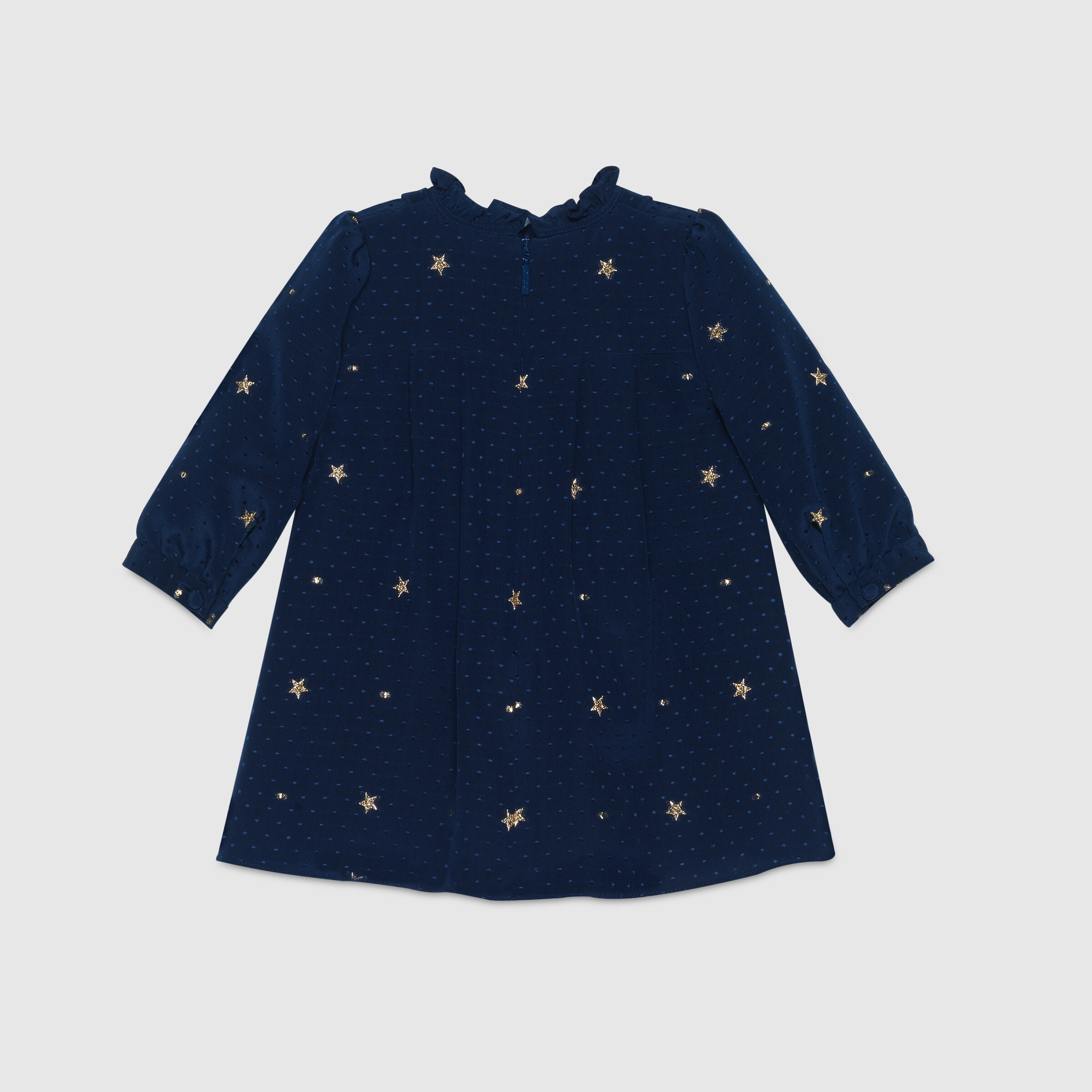 Baby star print silk dress - Gucci Girl's Dresses 402243ZB3314669