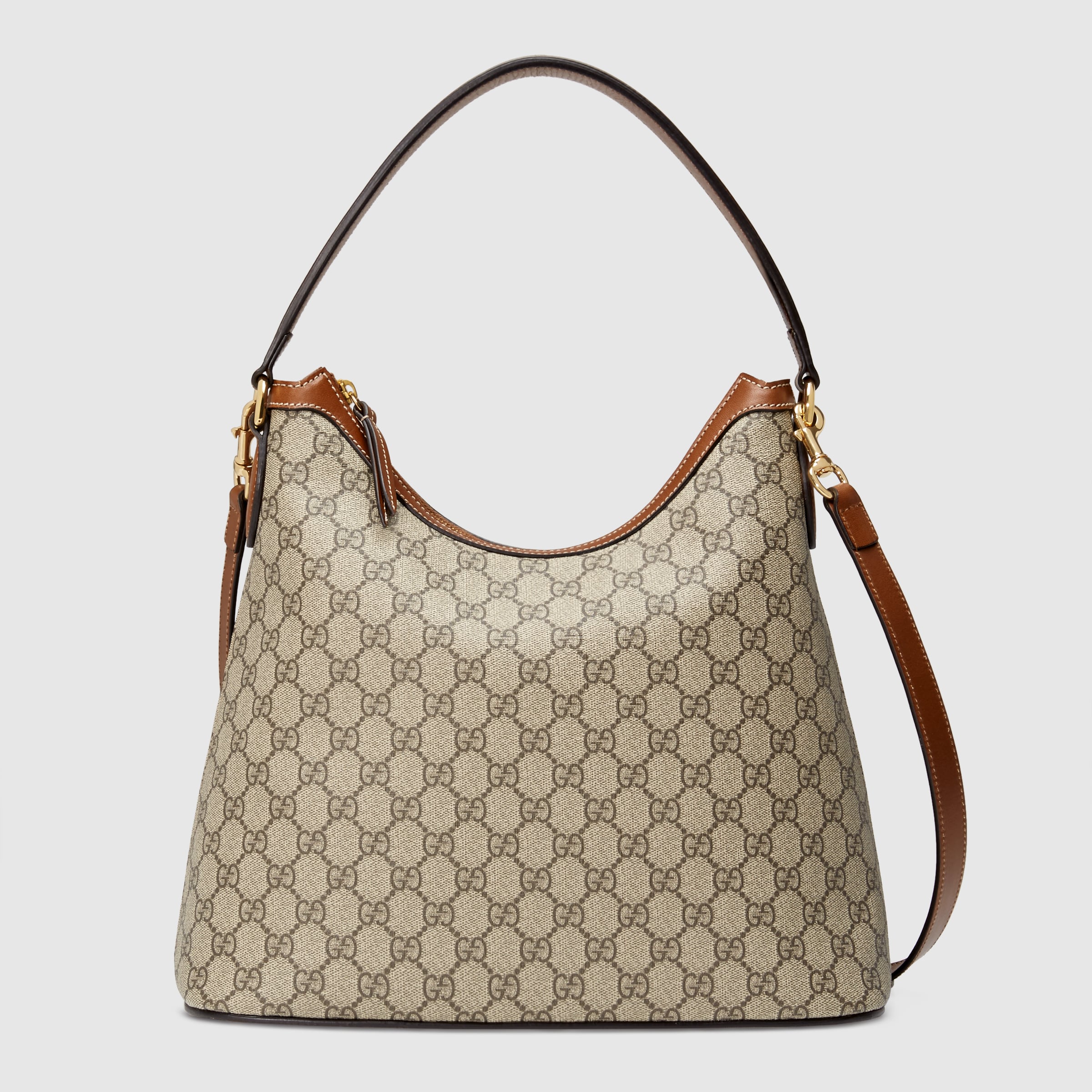 white gucci hobo bag