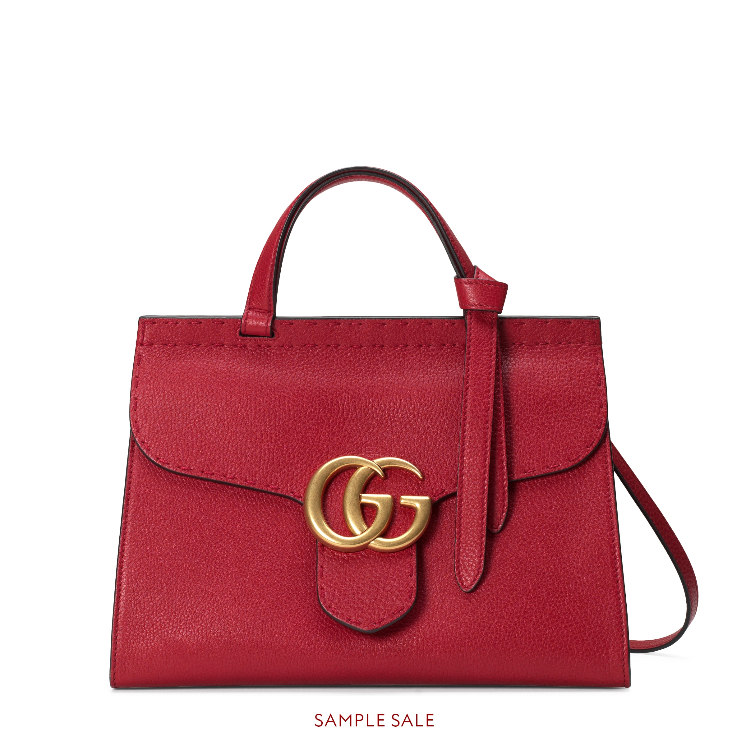 GG Marmont small top handle bag - Gucci Women&#39;s Handbags 421890A7M0T6339