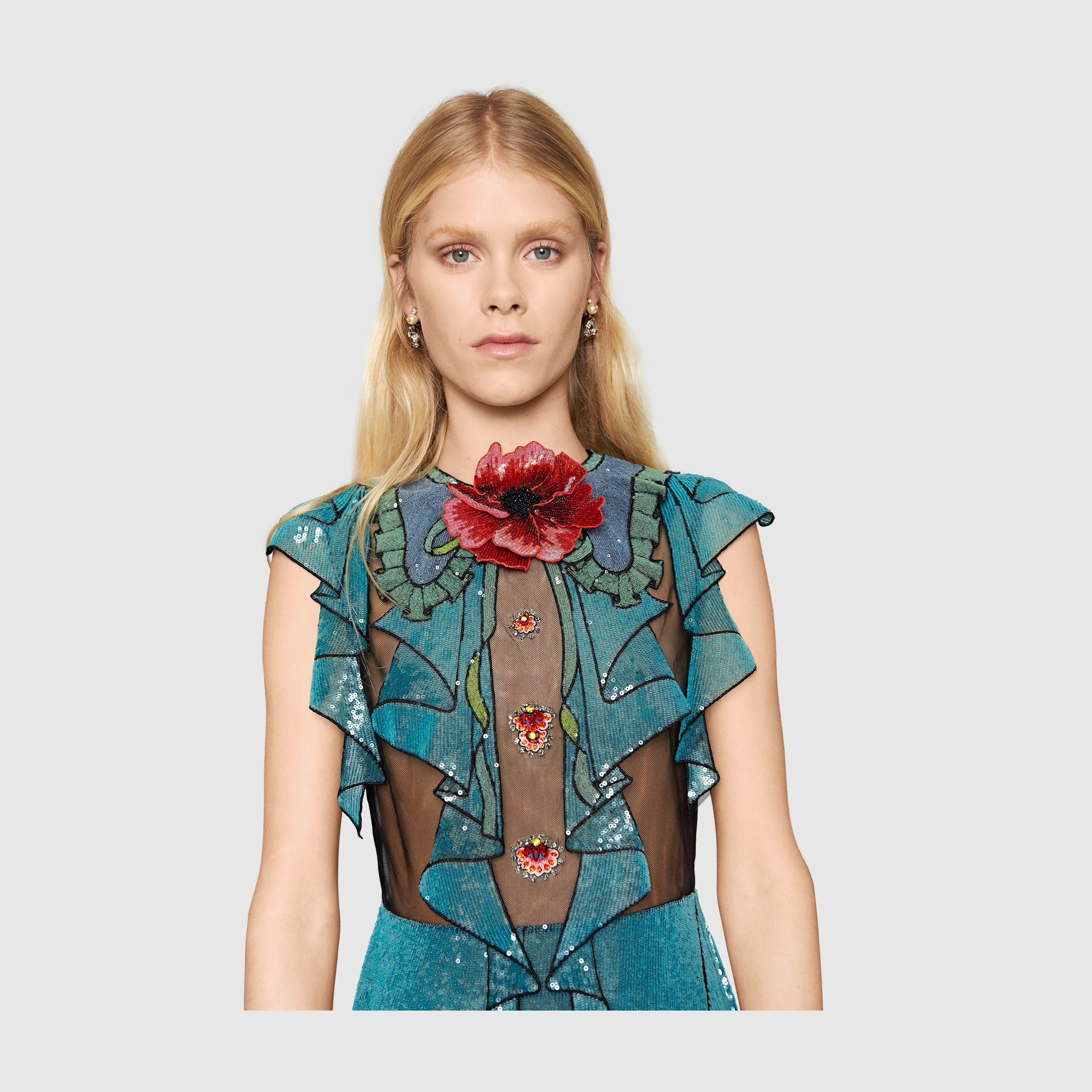 gucci prairie dress