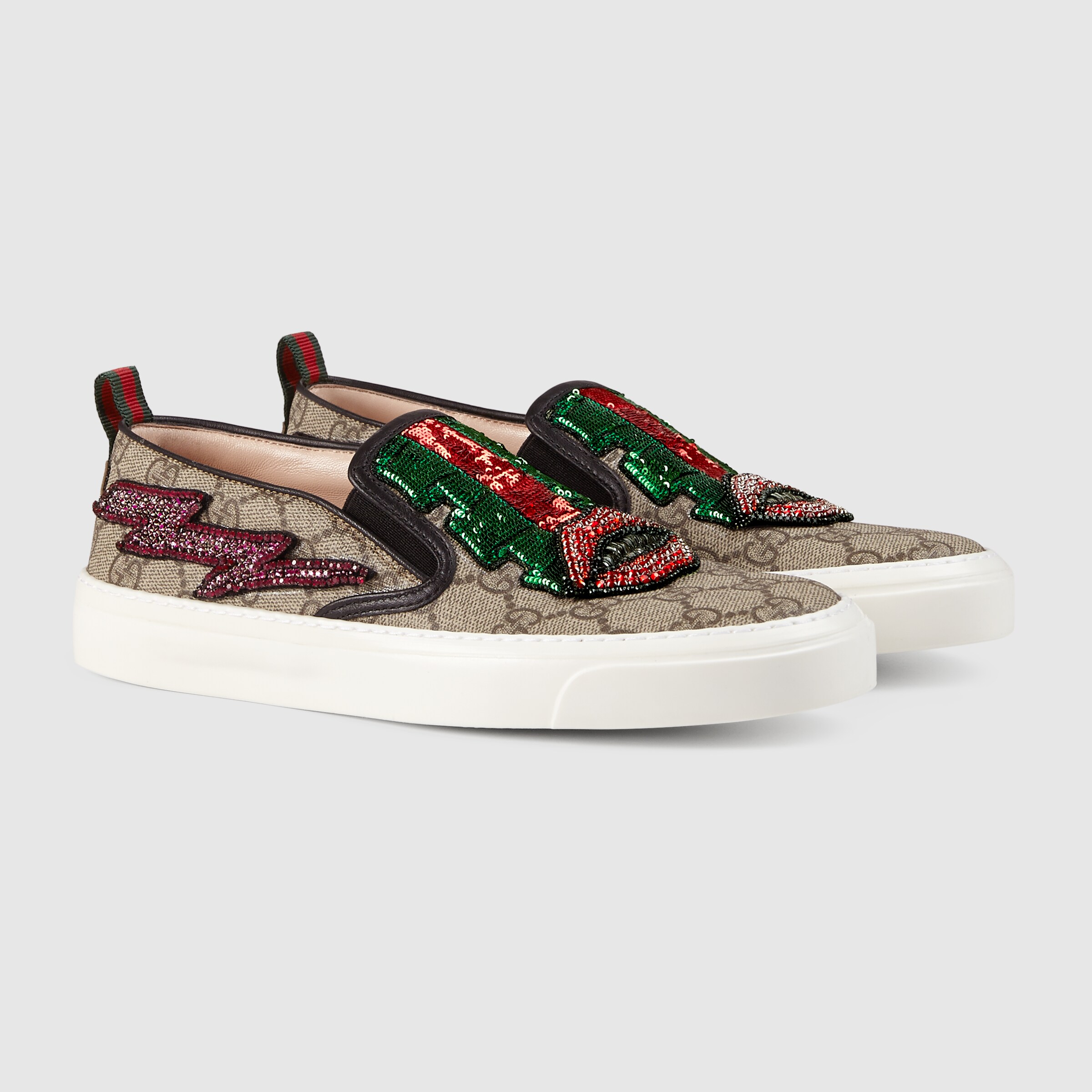 slip on sneakers gucci