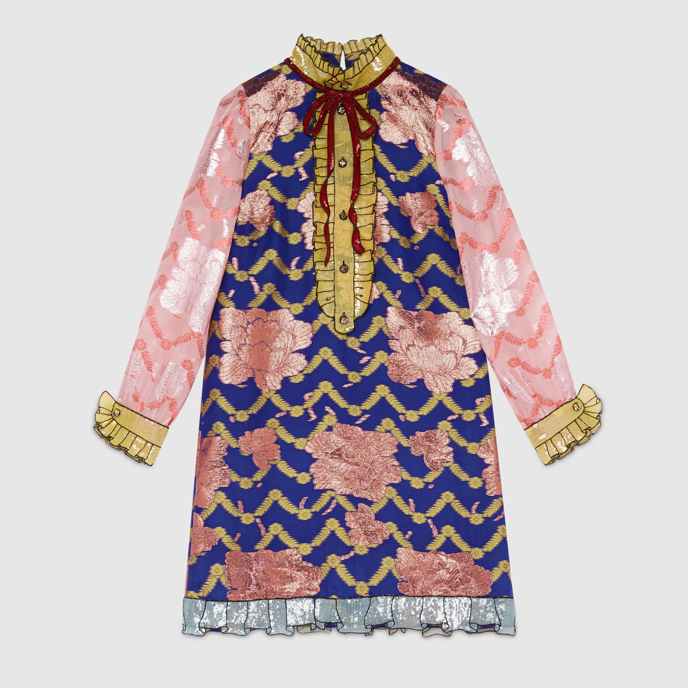 gucci flower outfit
