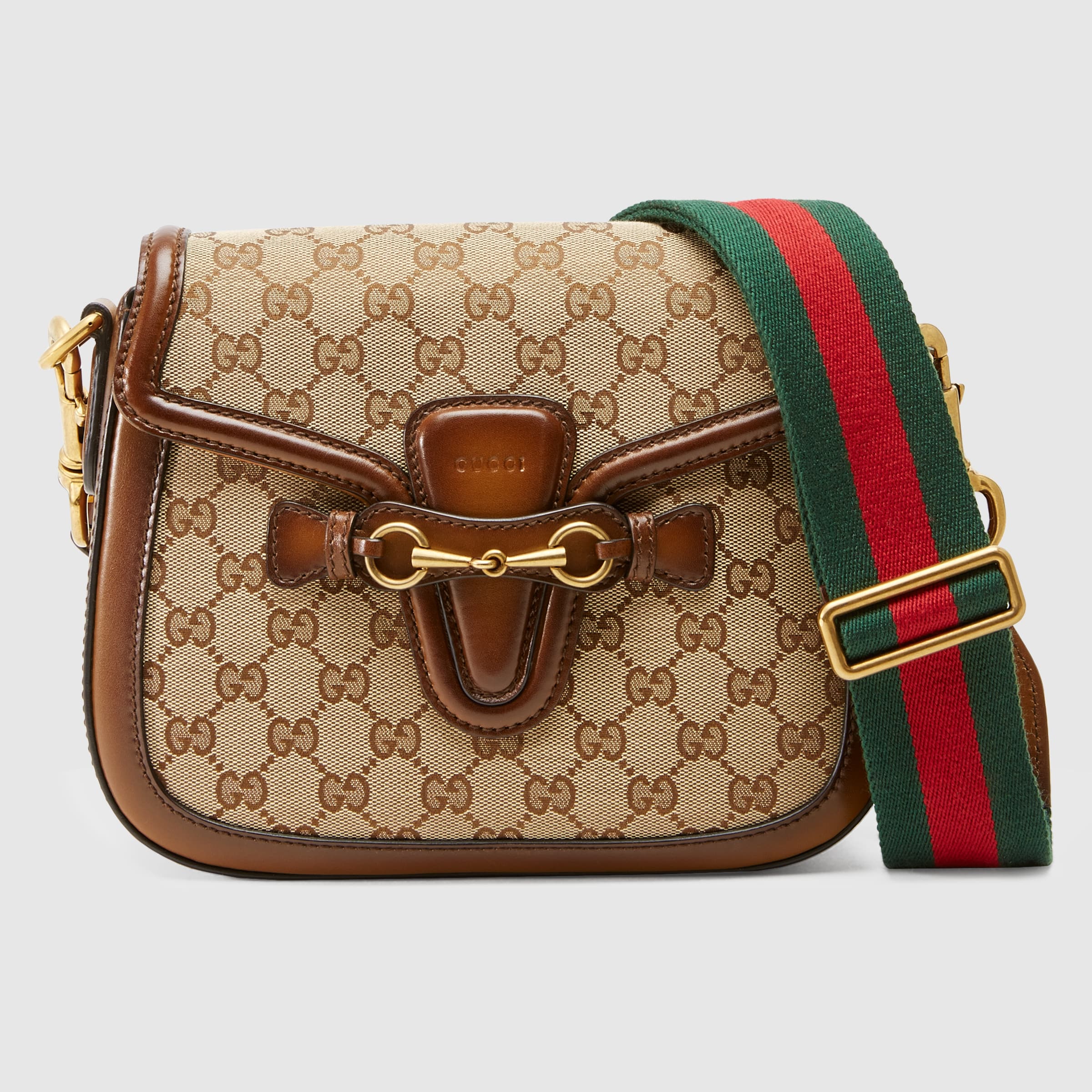 Lady Web Original GG canvas shoulder bag - Gucci Women's Shoulder Bags