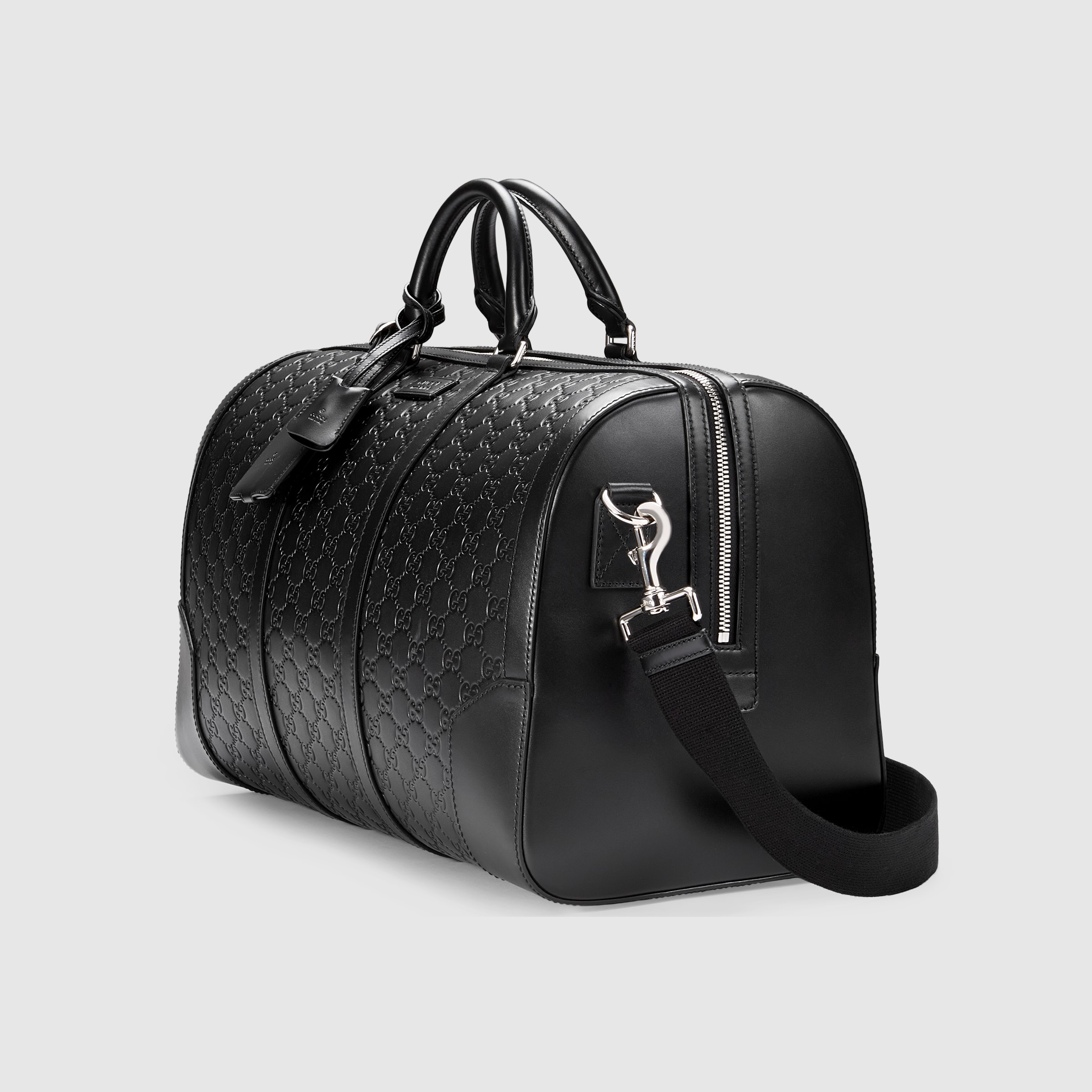 Sac de voyage en cuir GG Gucci Valises & Sacs de Voyage Homme