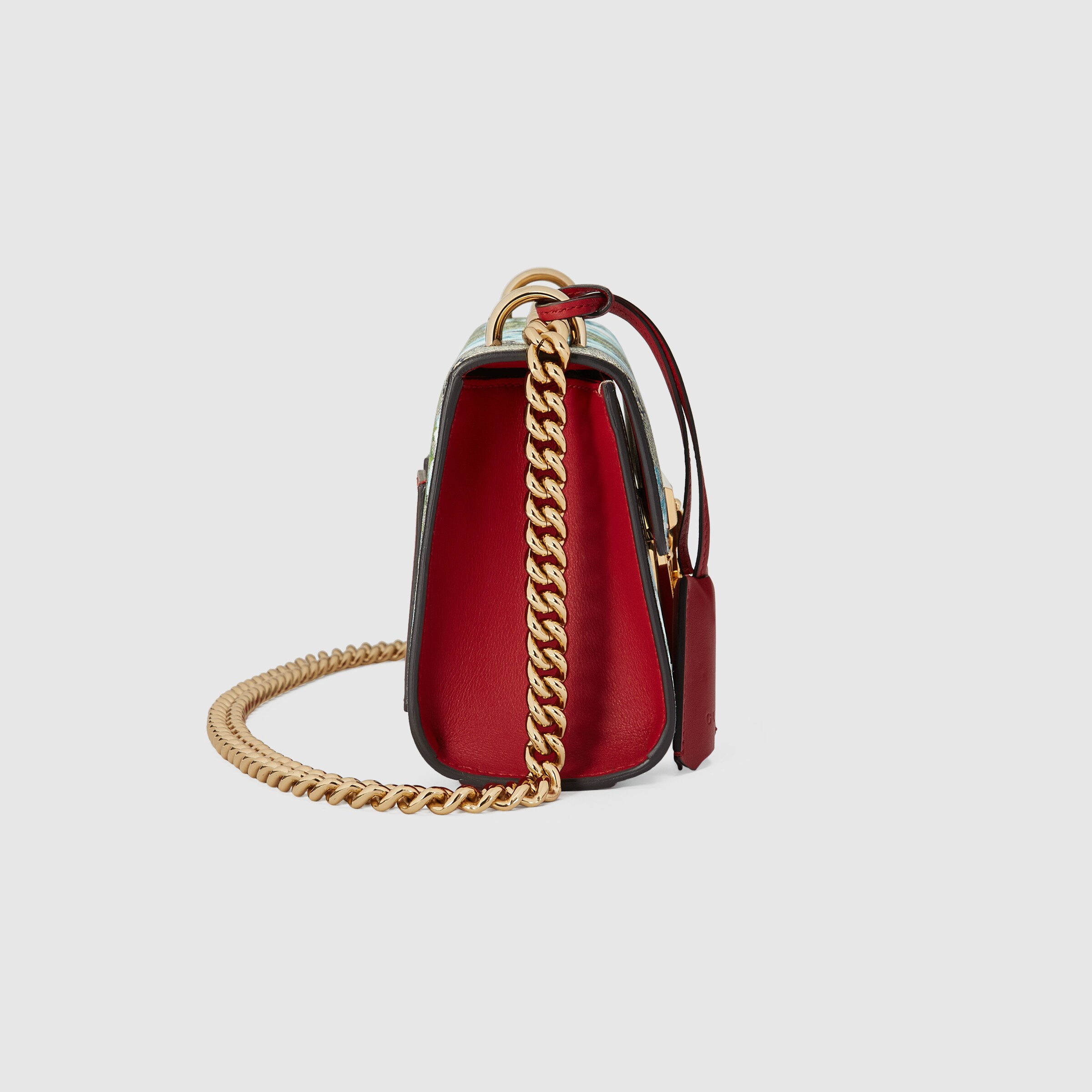 gucci blooms padlock bag