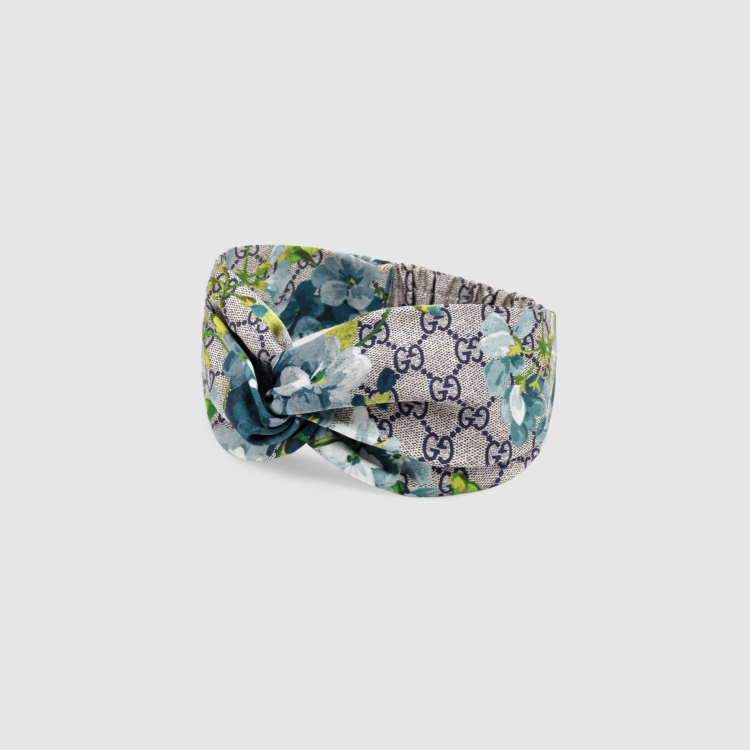 GG Blooms print silk headband Gucci Women's Headbands 4111113G0404069