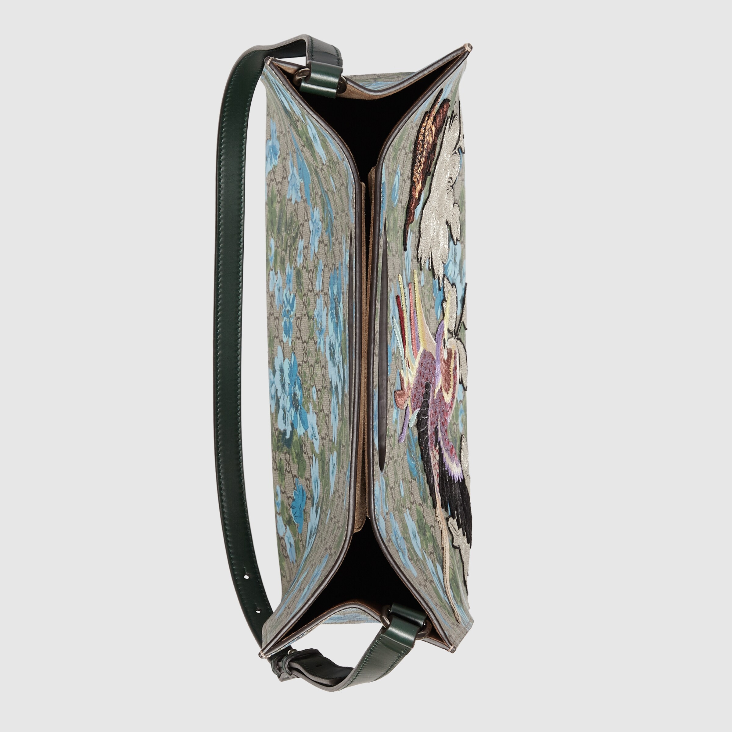 Gucci Men Gucci XL GG Floral Print Tote 414476KYSBN8935