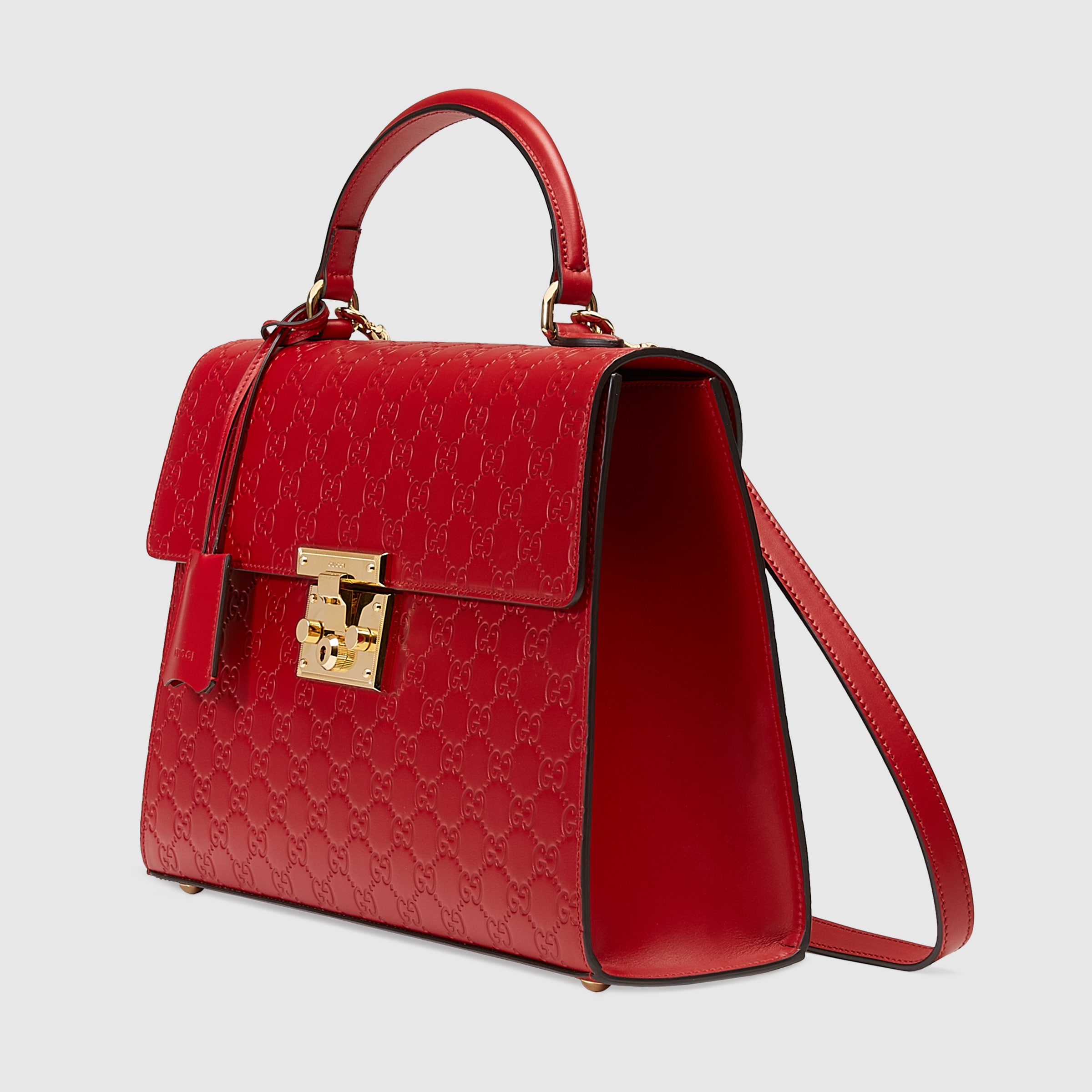 Padlock Gucci Signature top handle Gucci Women's Top Handles & Boston