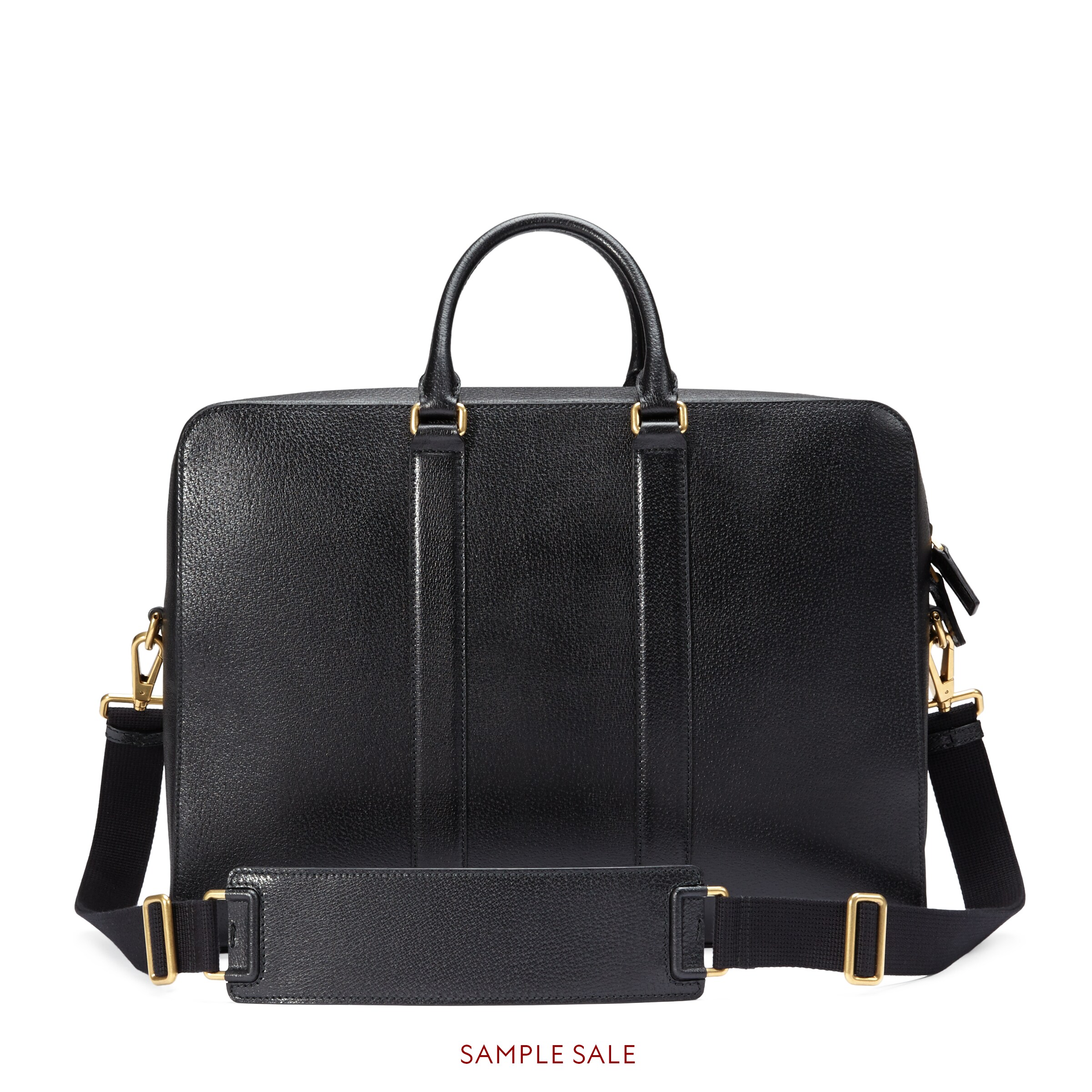 Leather briefcase with  Gucci Men's Briefcases 429035DJ23T1060