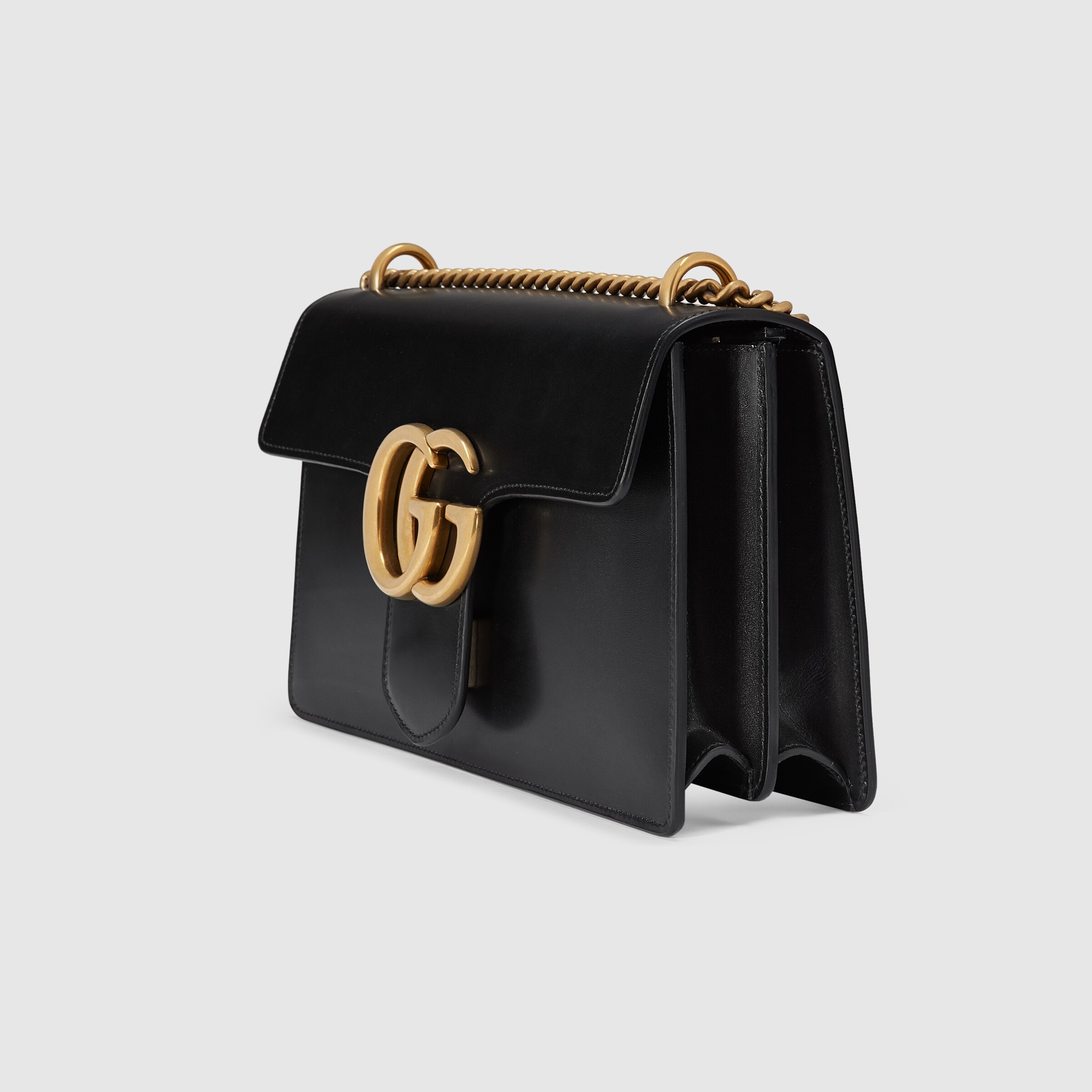 Gucci Women GG Marmont leather shoulder bag 431777CDZ0T1000