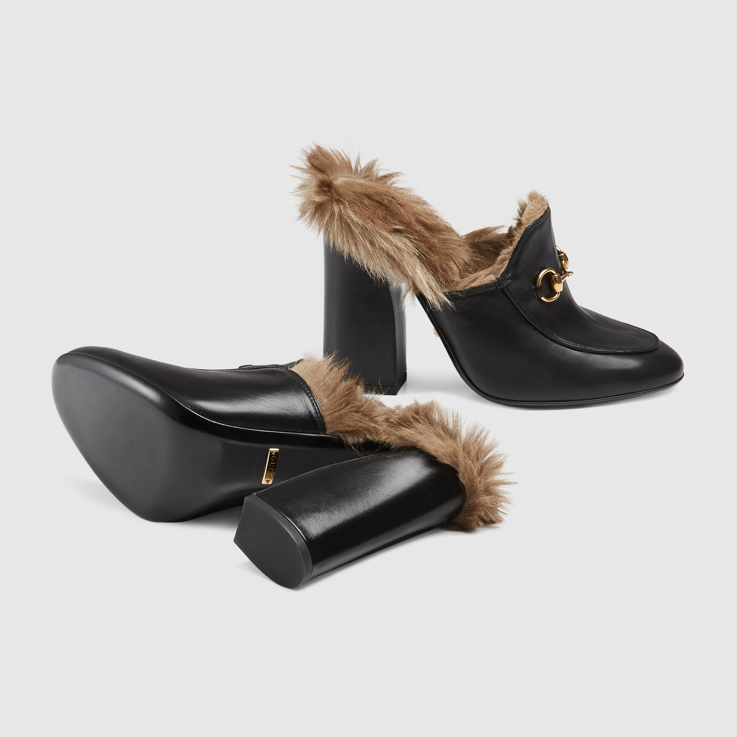 gucci women's princetown leather mules