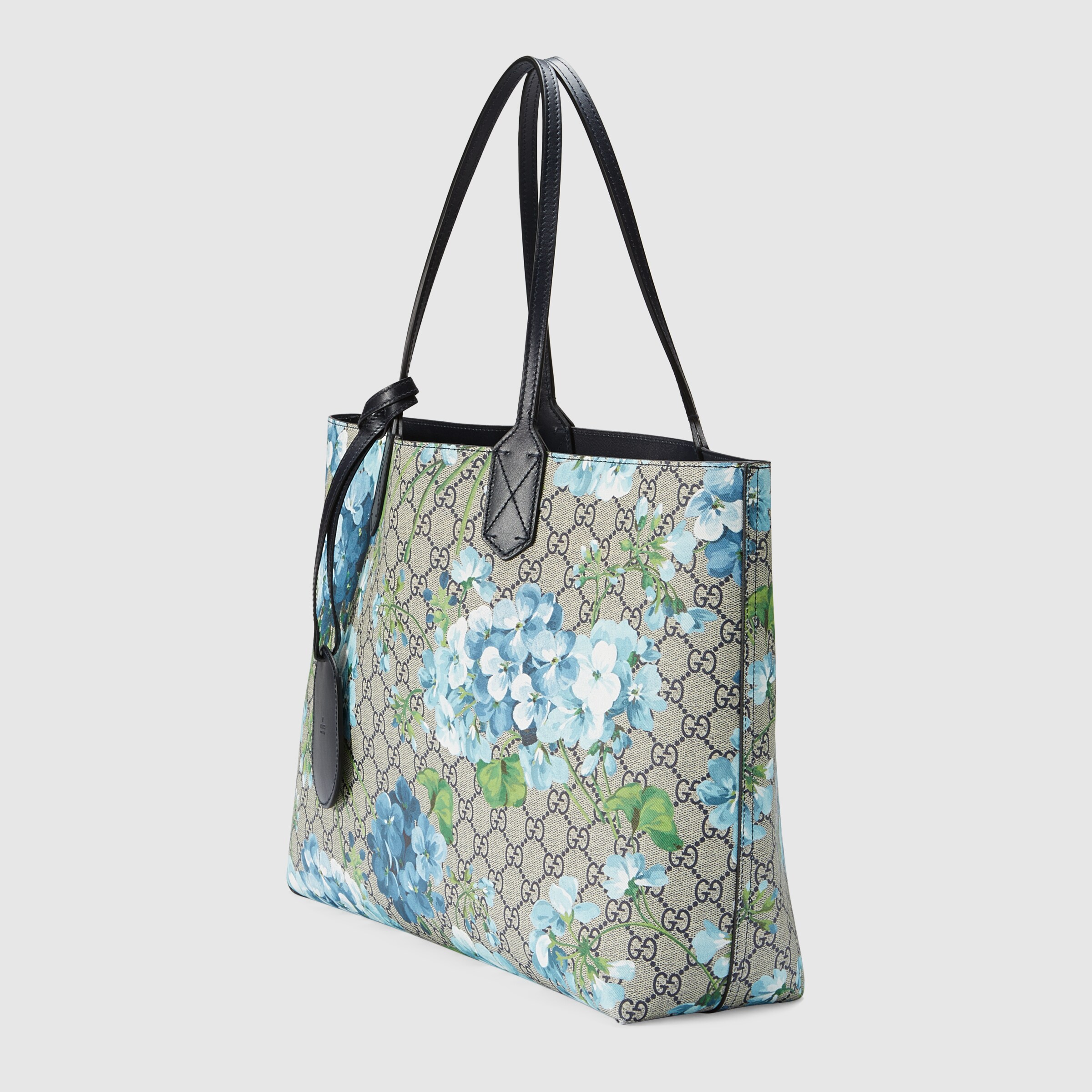 Reversible GG blooms leather tote - Gucci Women's Totes 368568CU71X8499