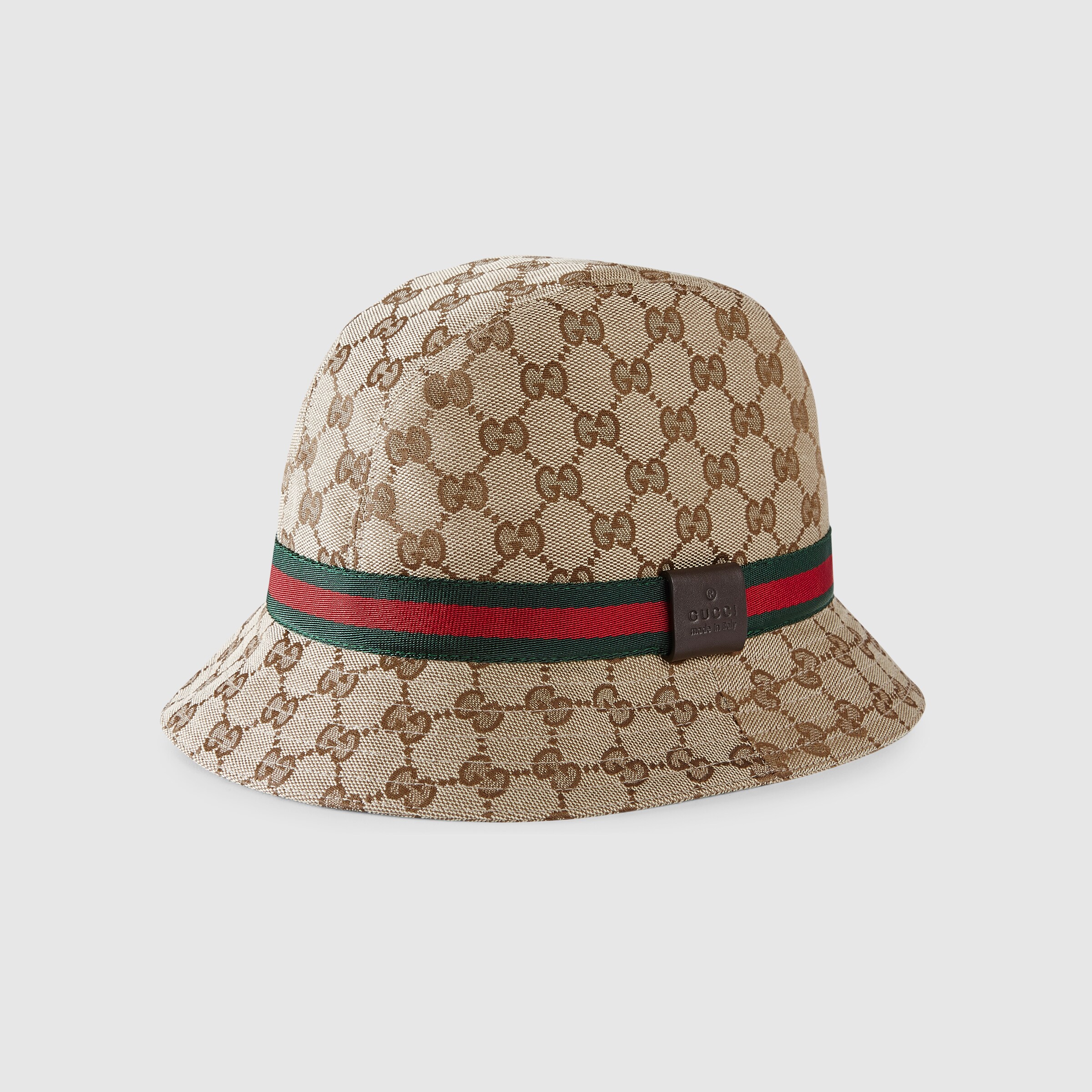Original GG canvas fedora with  Gucci Men's Fedora & Trilby