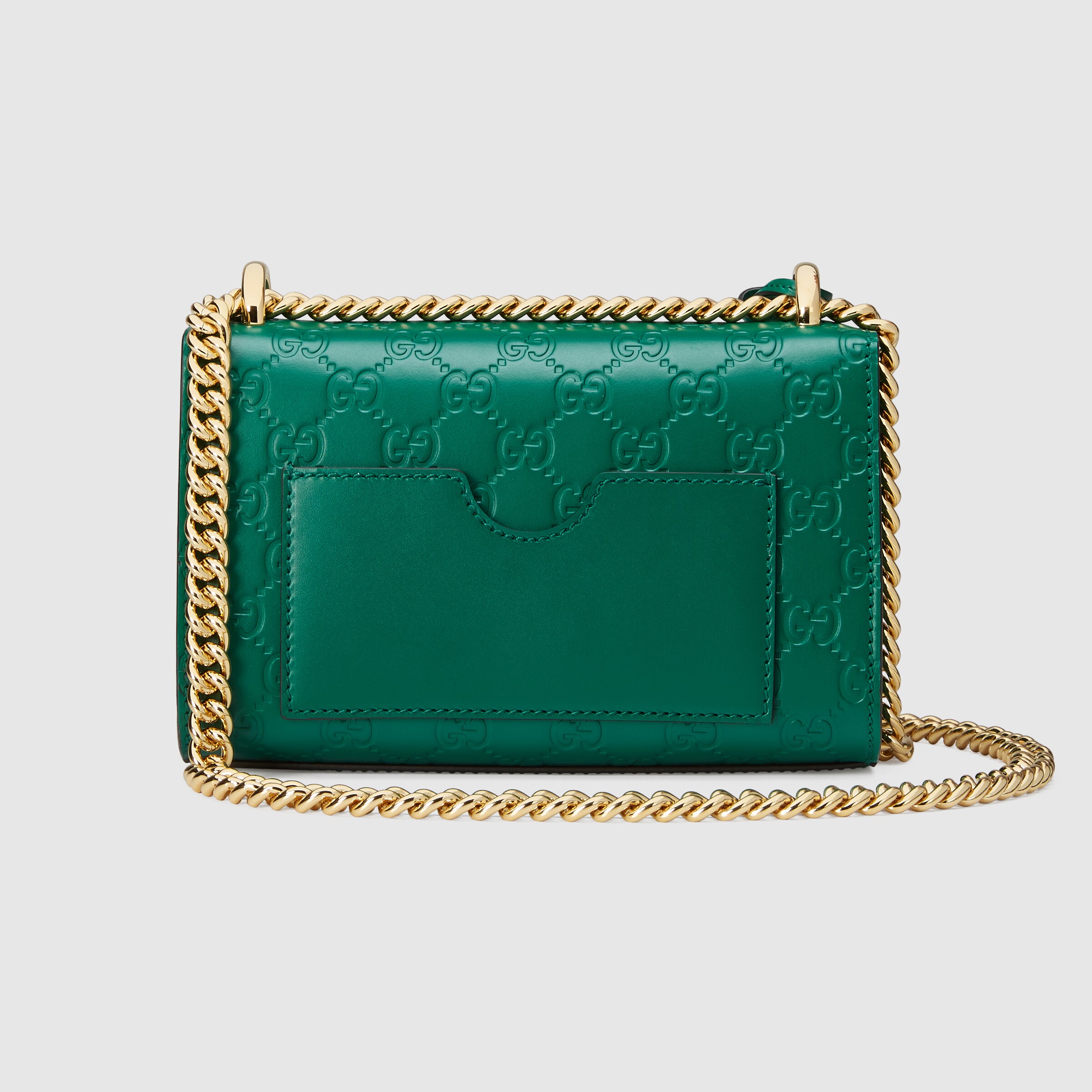 gucci padlock green