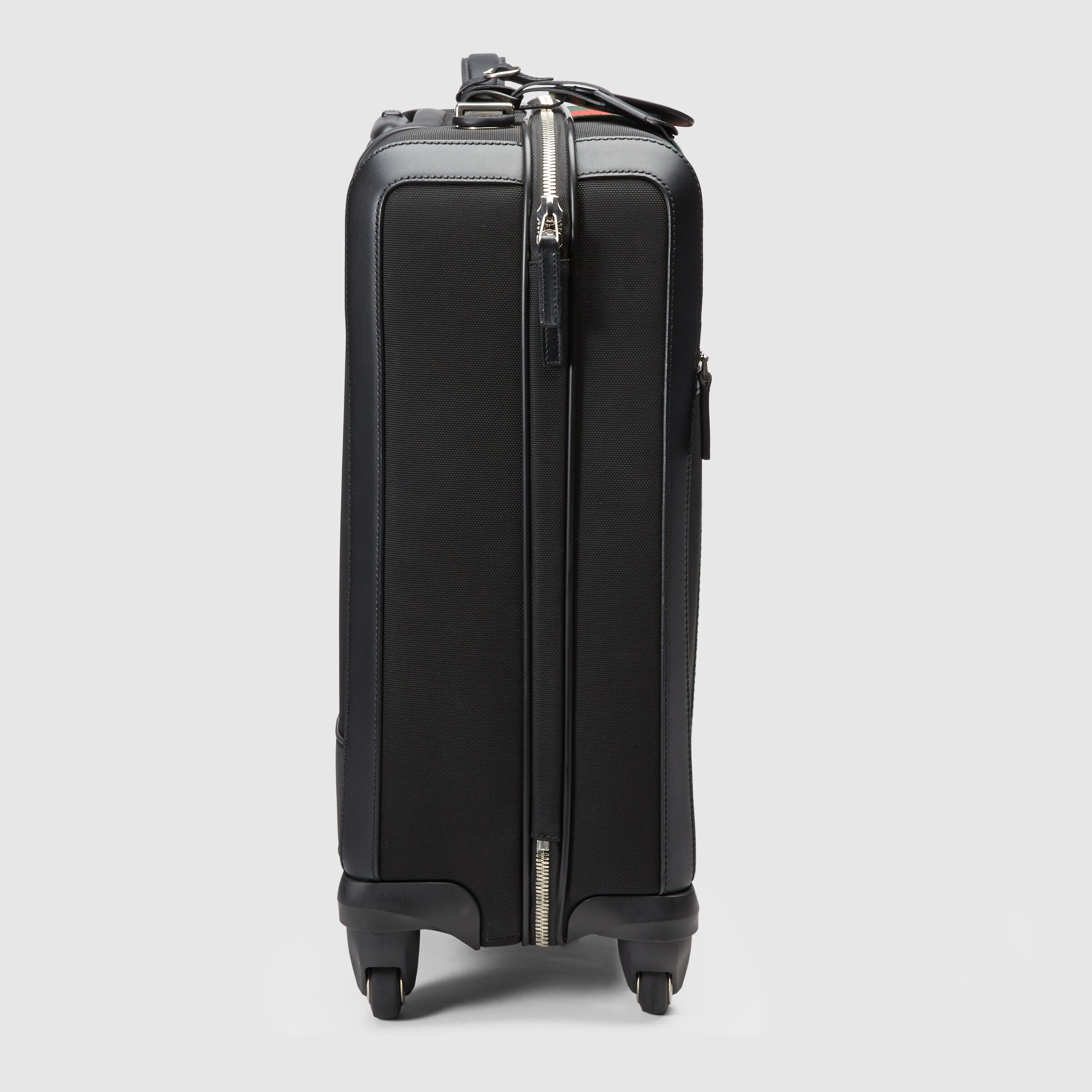 techno fabric wheeled carryon suitcase Gucci Men's Luggage