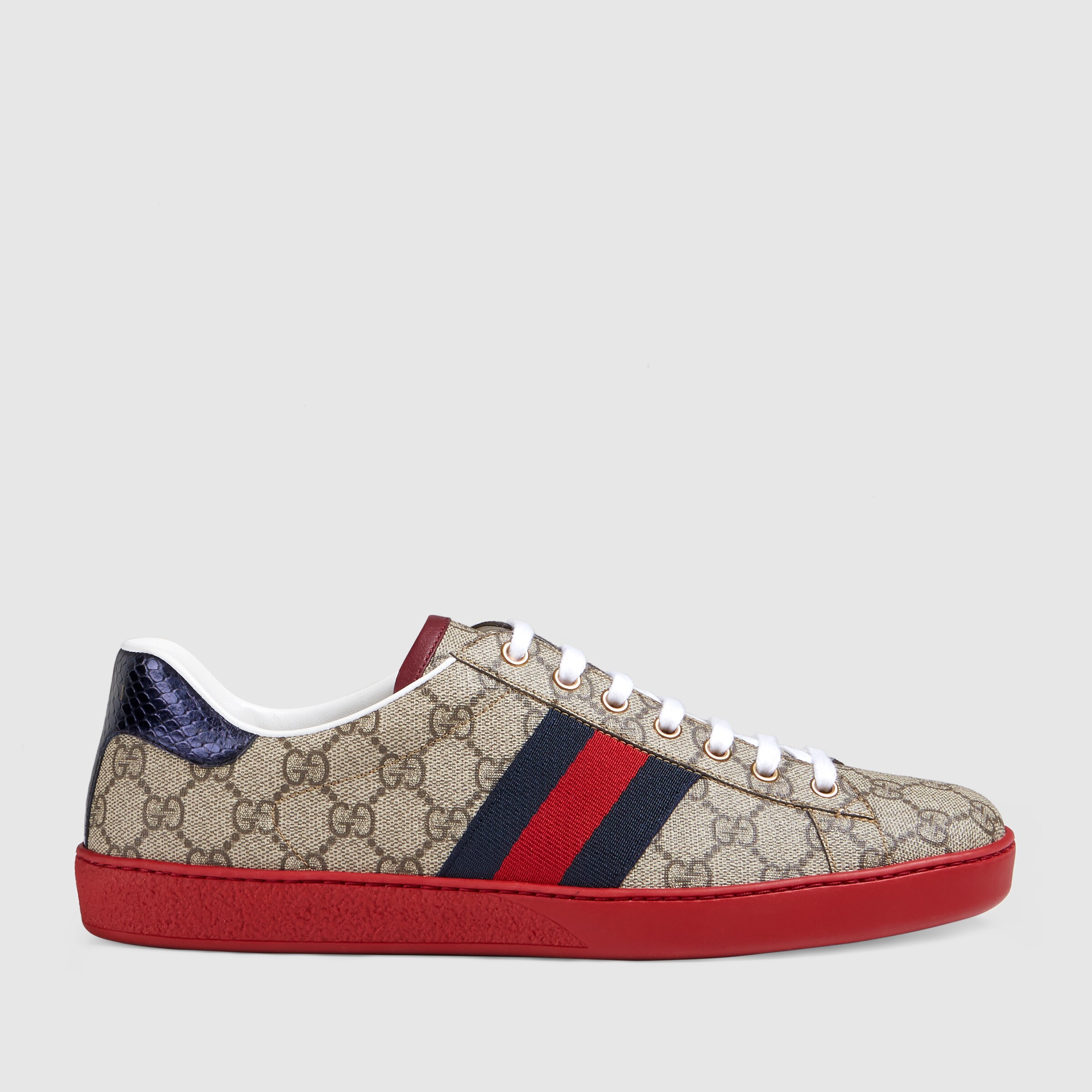 gucci gg supreme sneaker black