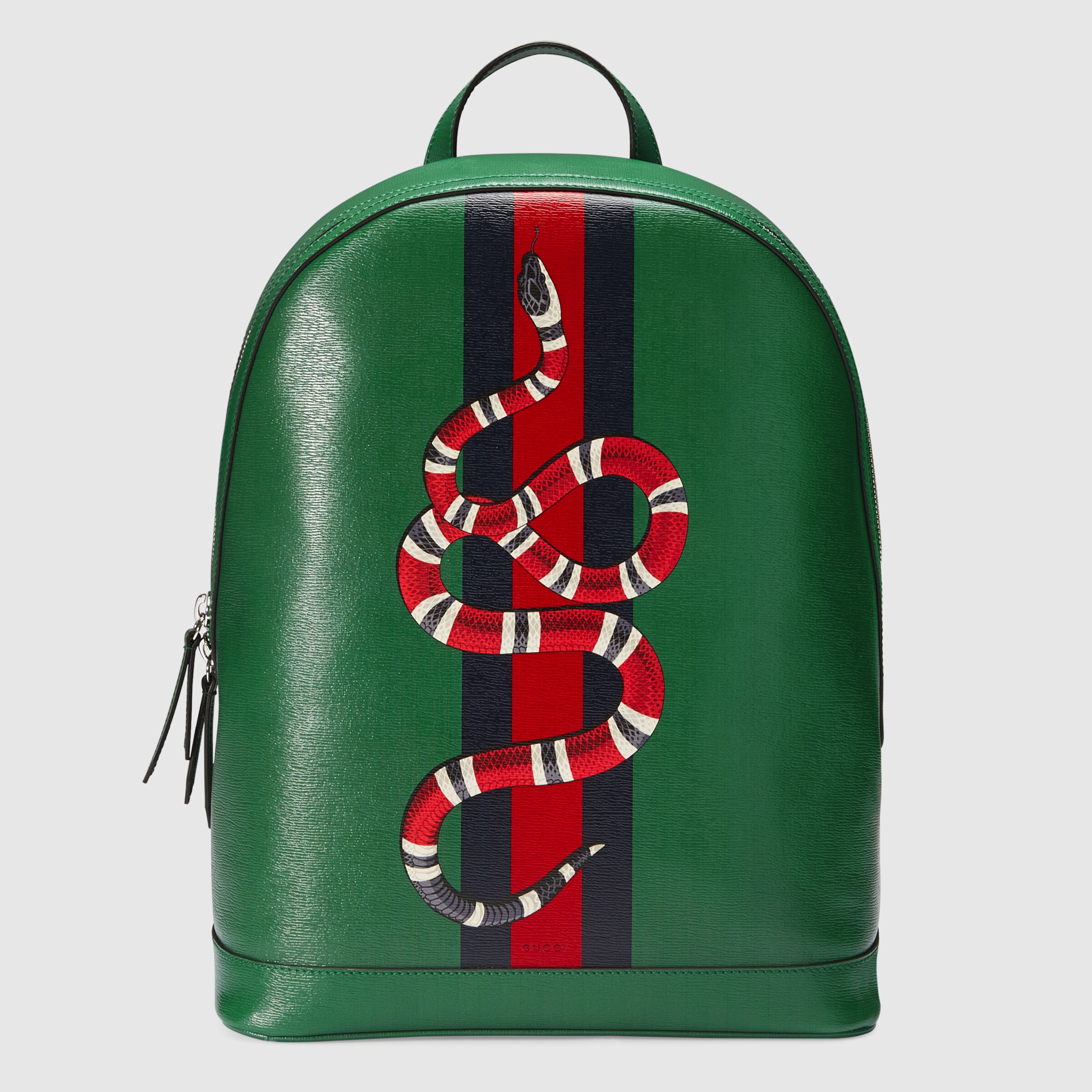 Gucci Men  and Snake leather backpack 419584DLU1N3171