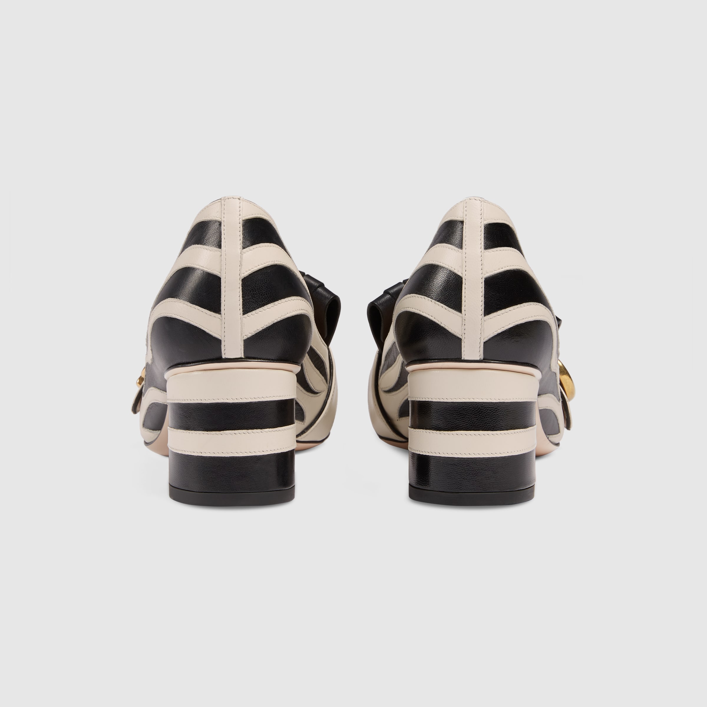 Zebra midheel pump Gucci Women's Pumps 448619C9D109085