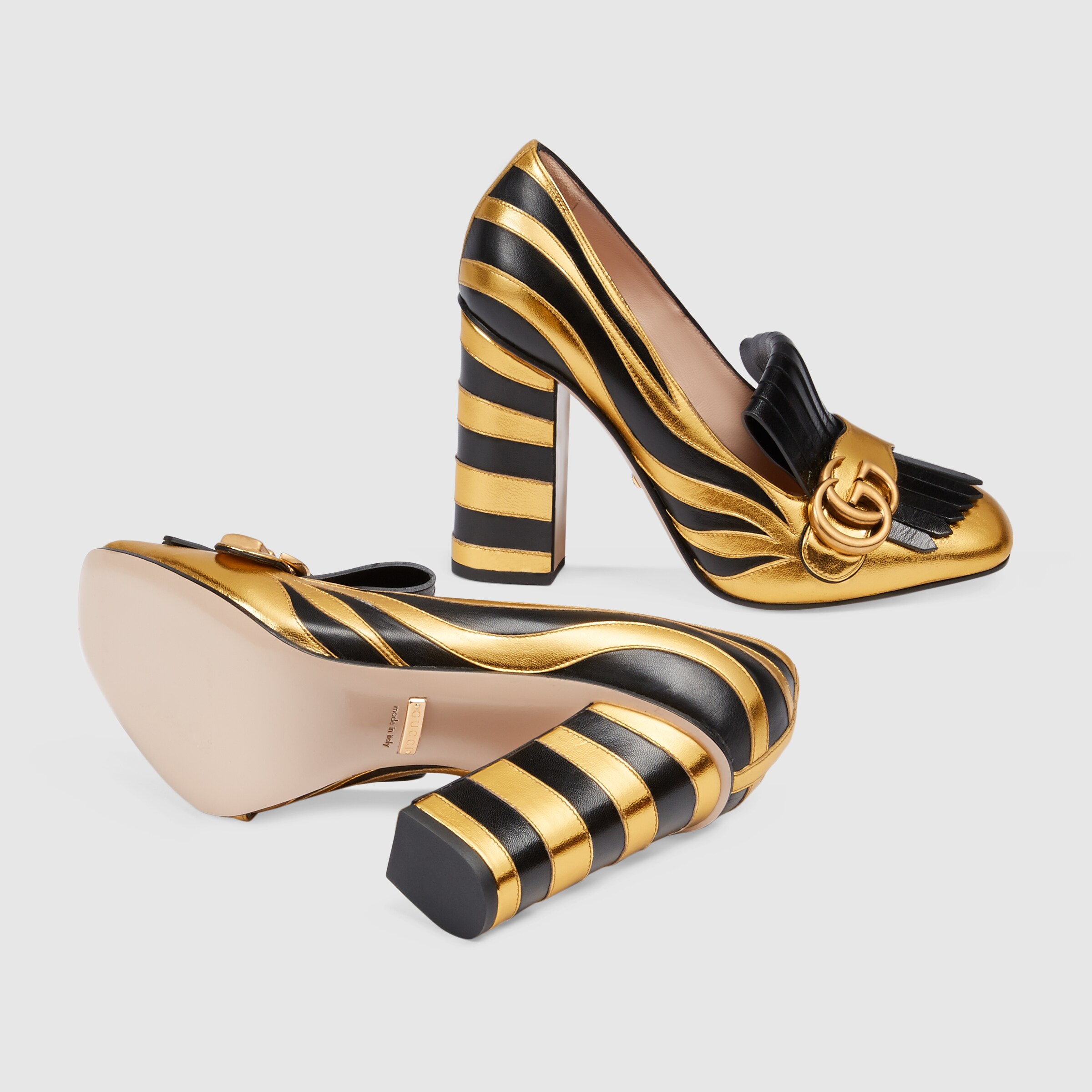 gucci zebra shoes